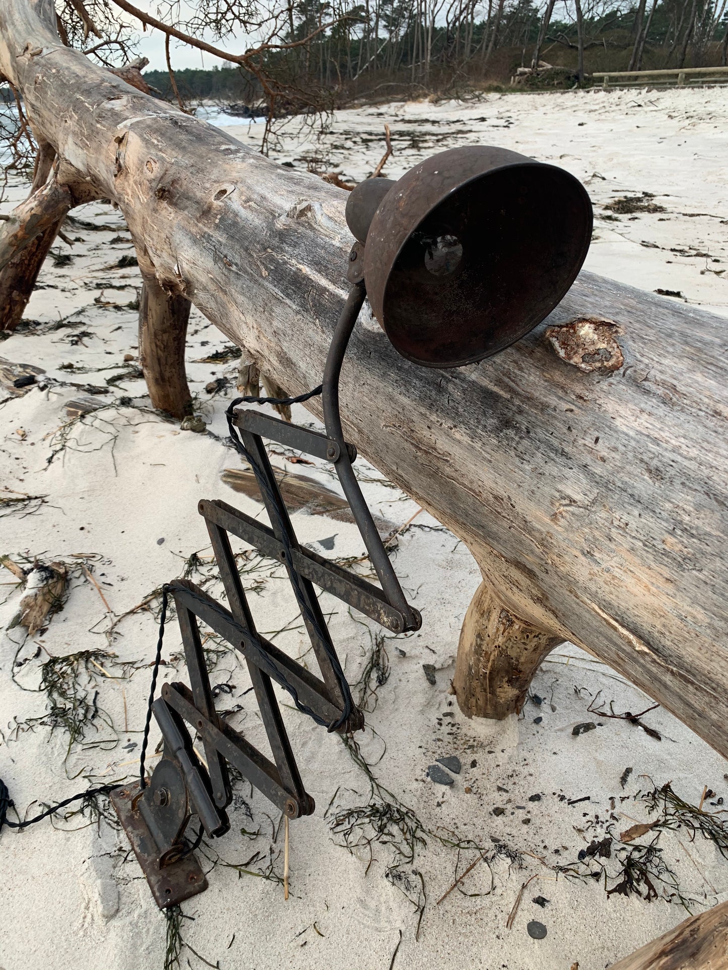 Kaiser Idell sakselampe - Meget rå udgave