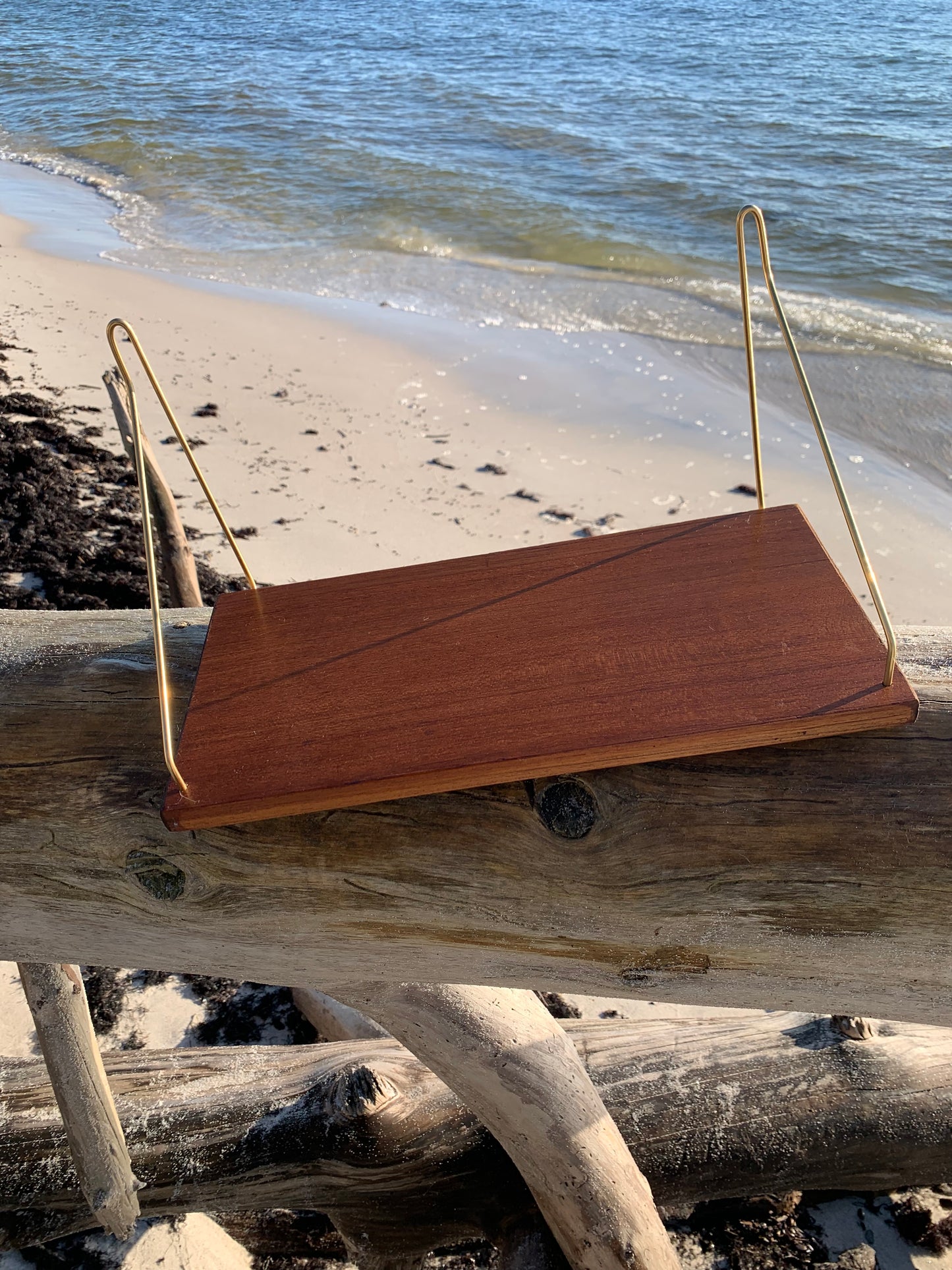 Hylde i teak
