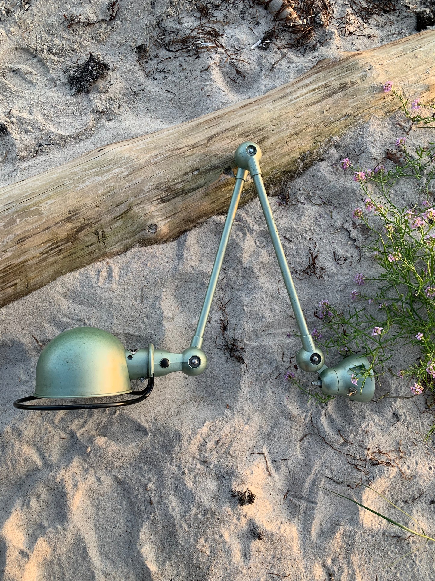 Jieldé væg/loftlampe med to arme - Grøn