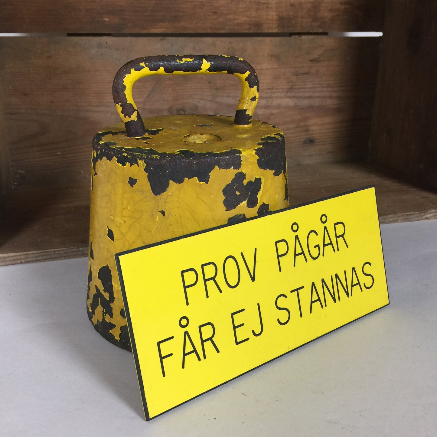 Sjovt lille skilt fra Sverige