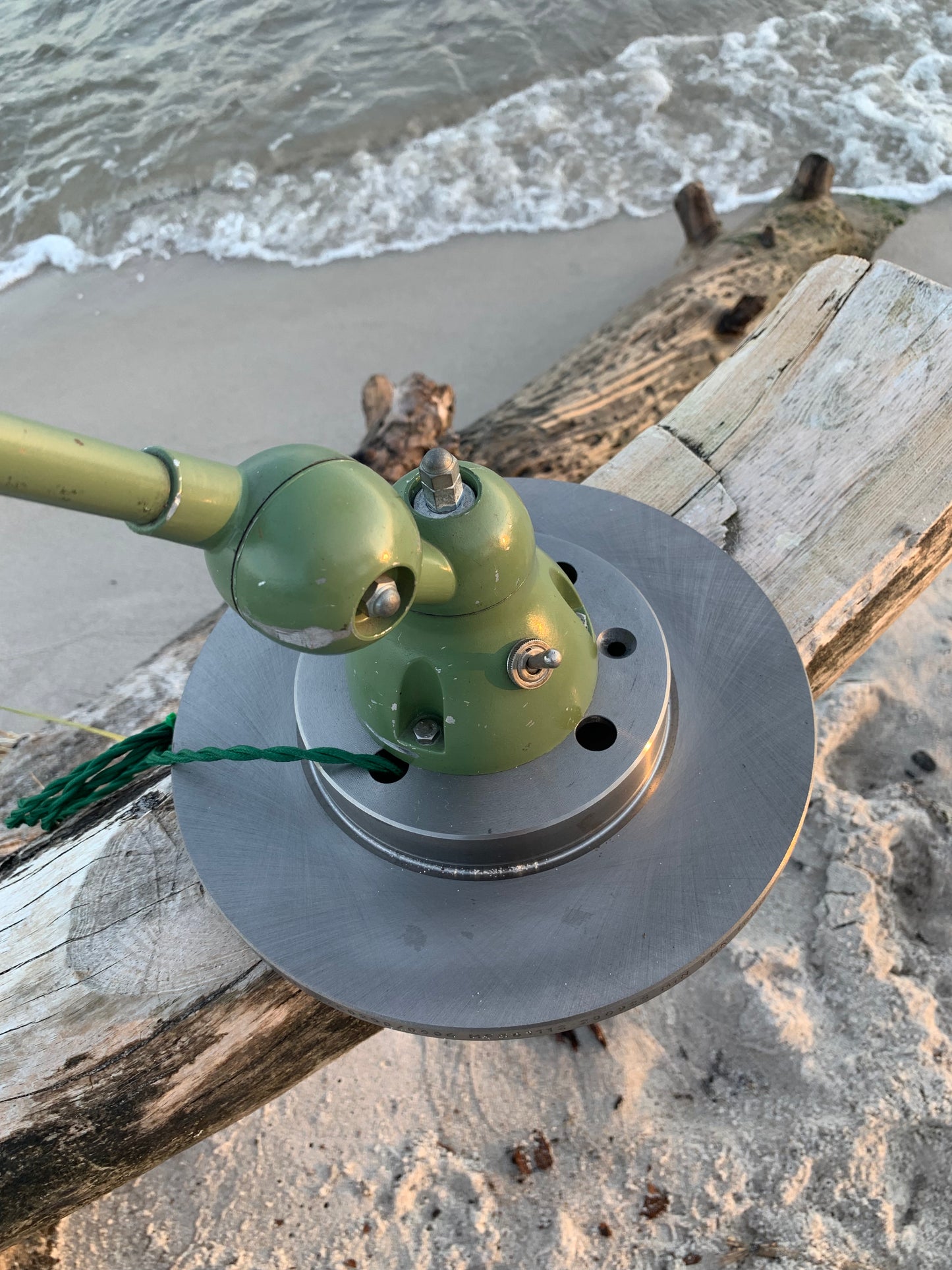 Jieldé bord/væg lampe med to arme - Grøn
