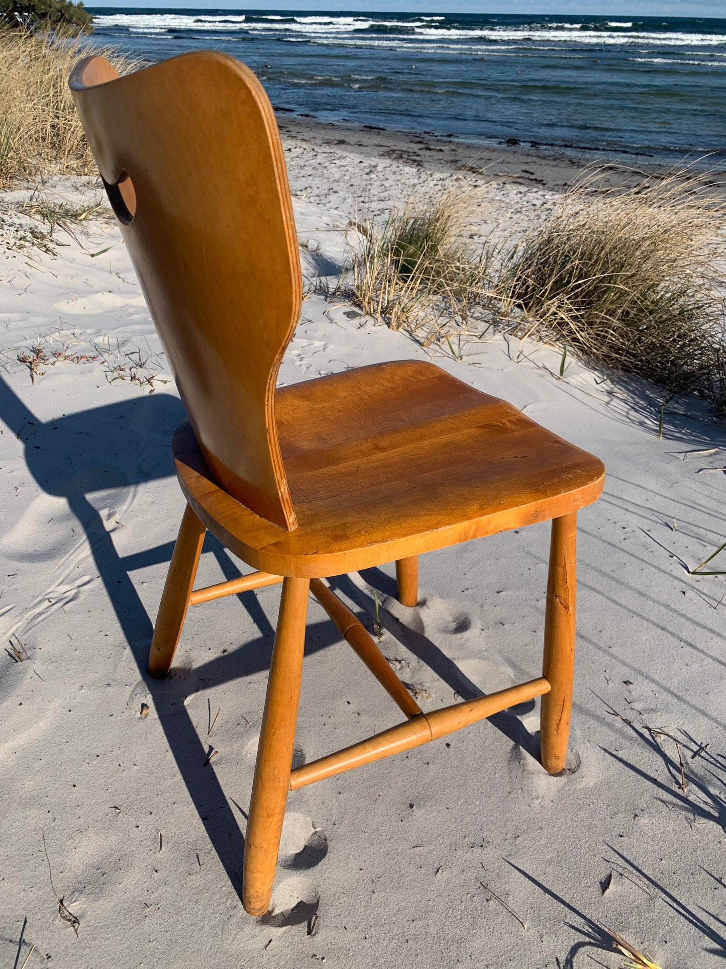 Stol med flot formgivning