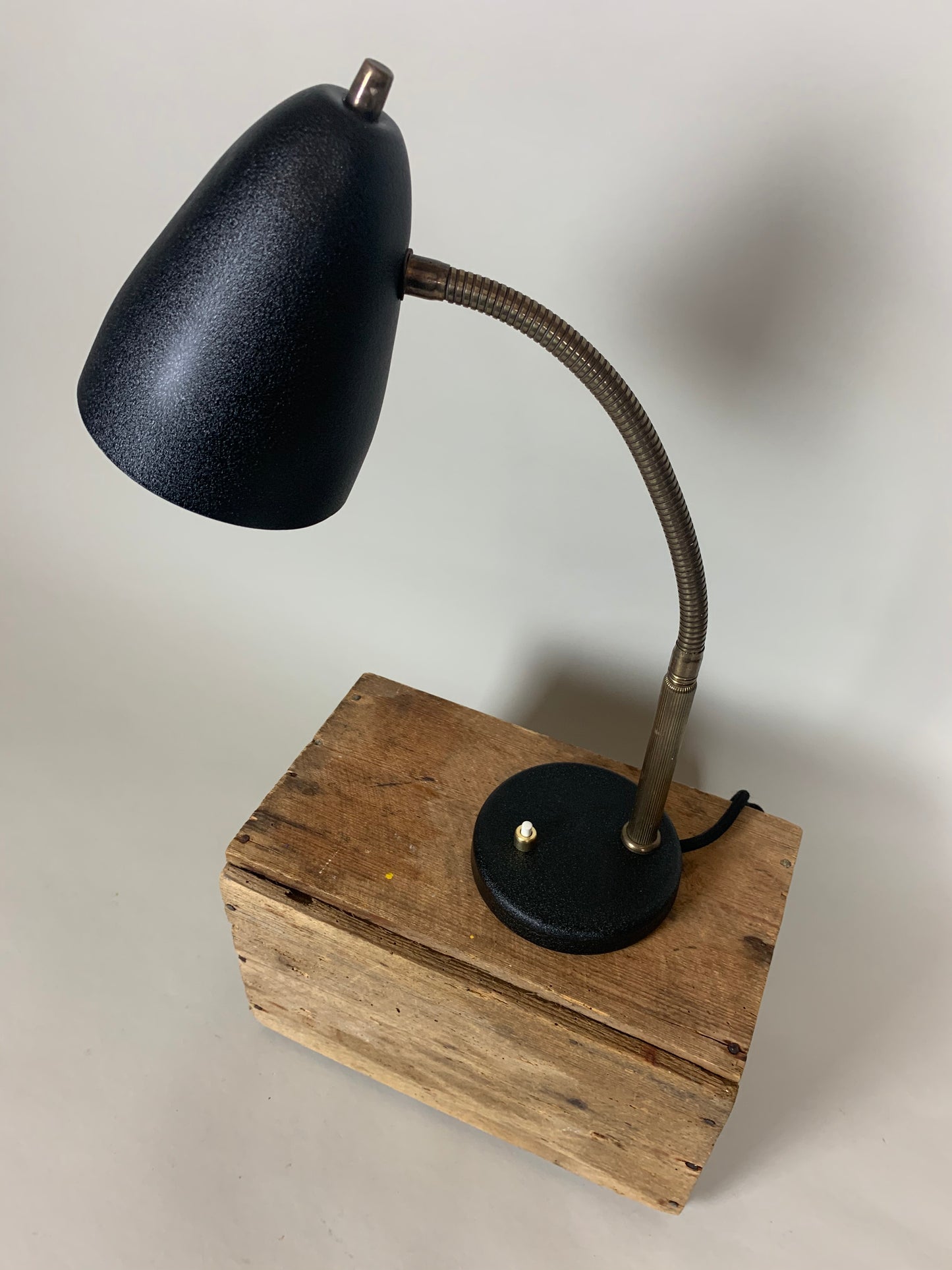Vintagelampe med flexarm - Sort