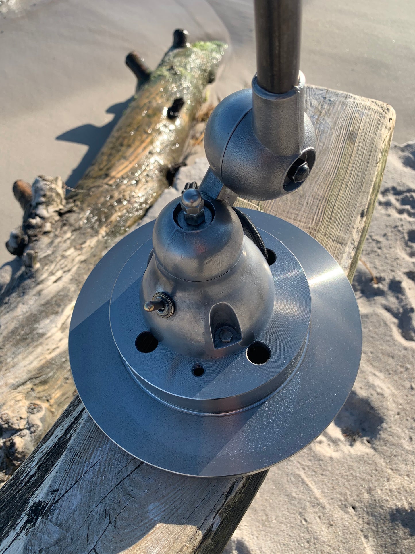 Jieldé bordlampe med buet arm