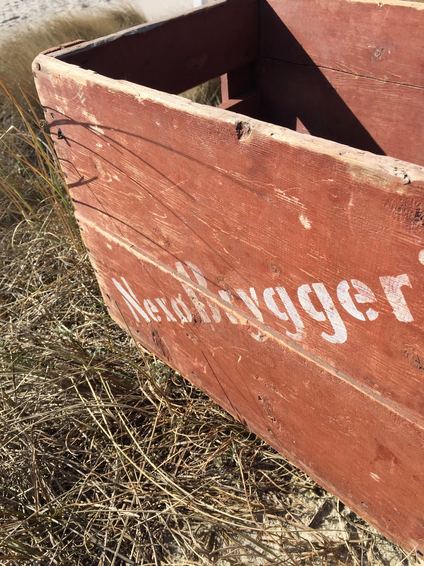Ølkasse fra Nexø bryggeri