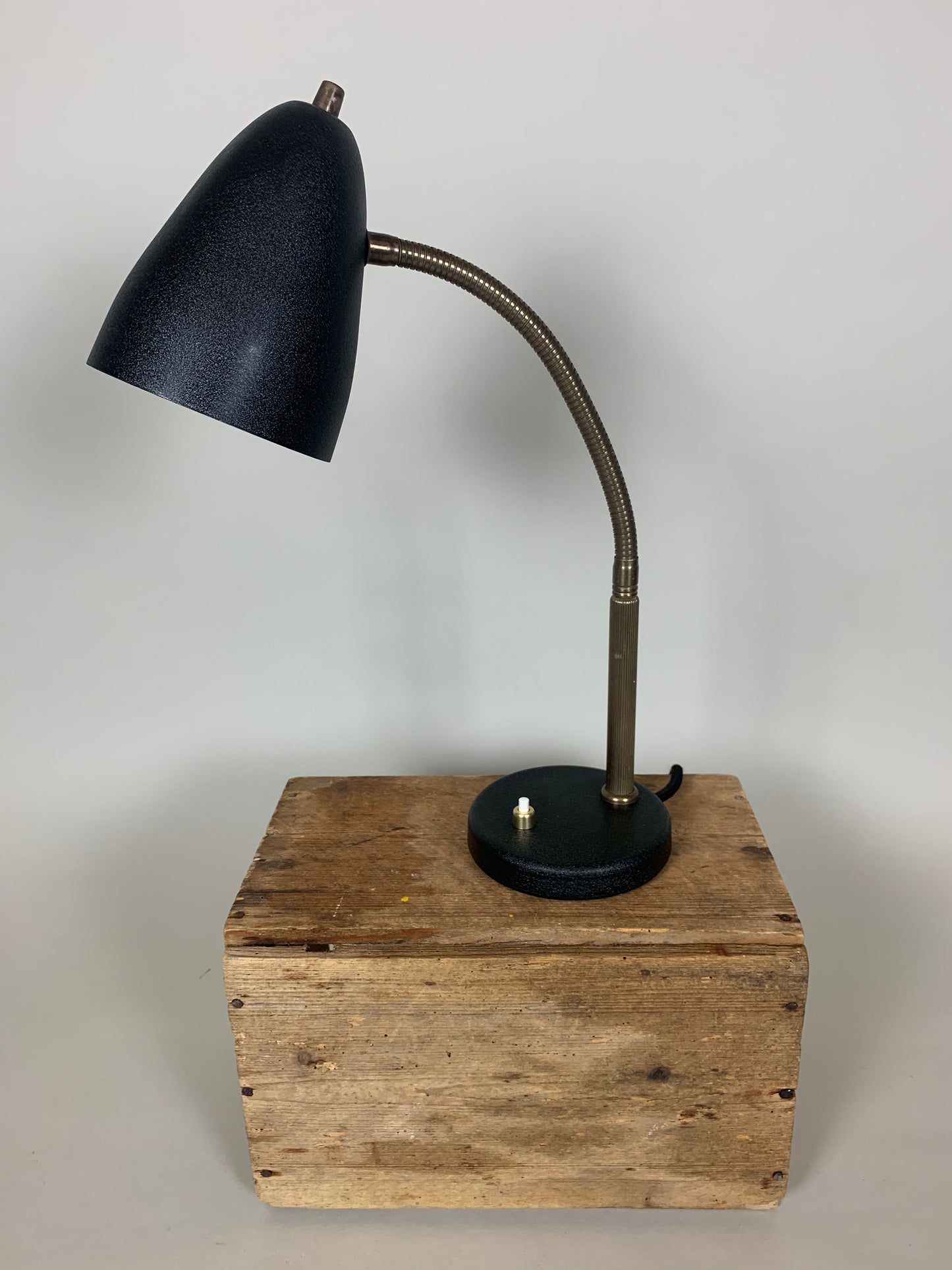 Vintagelampe med flexarm - Sort