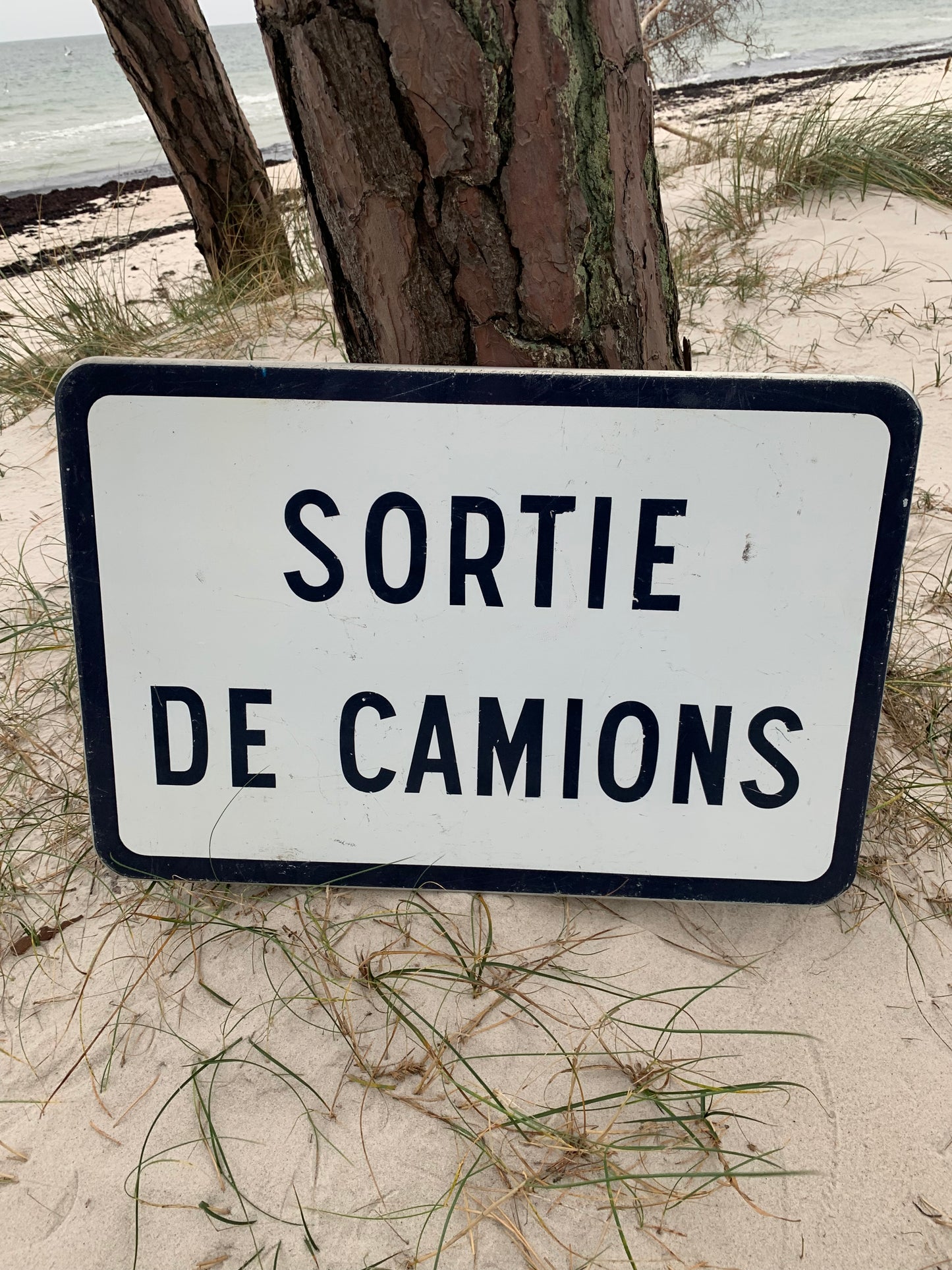 Sjovt skilt fra Belgien