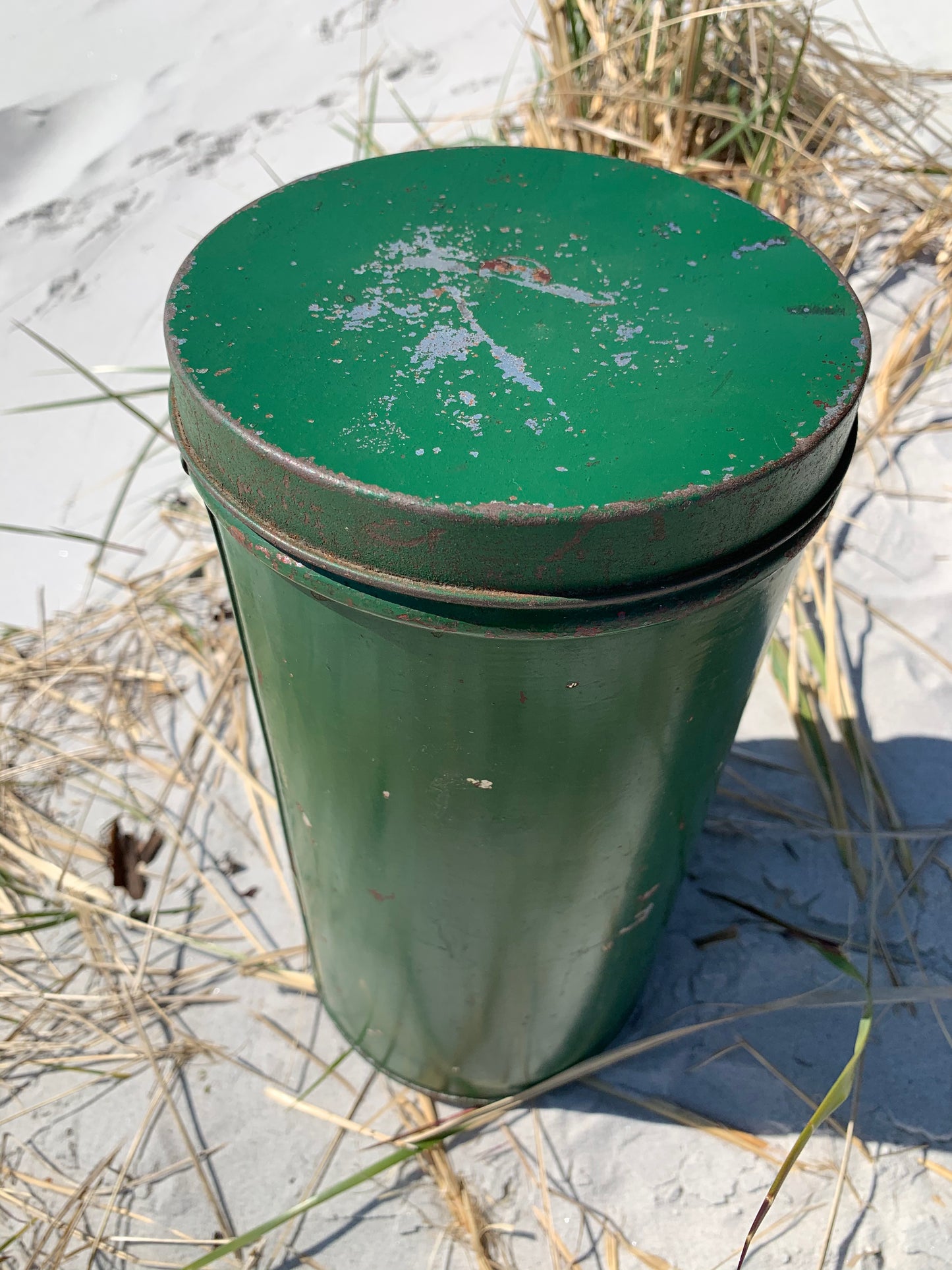 Gammel apotekerdåse