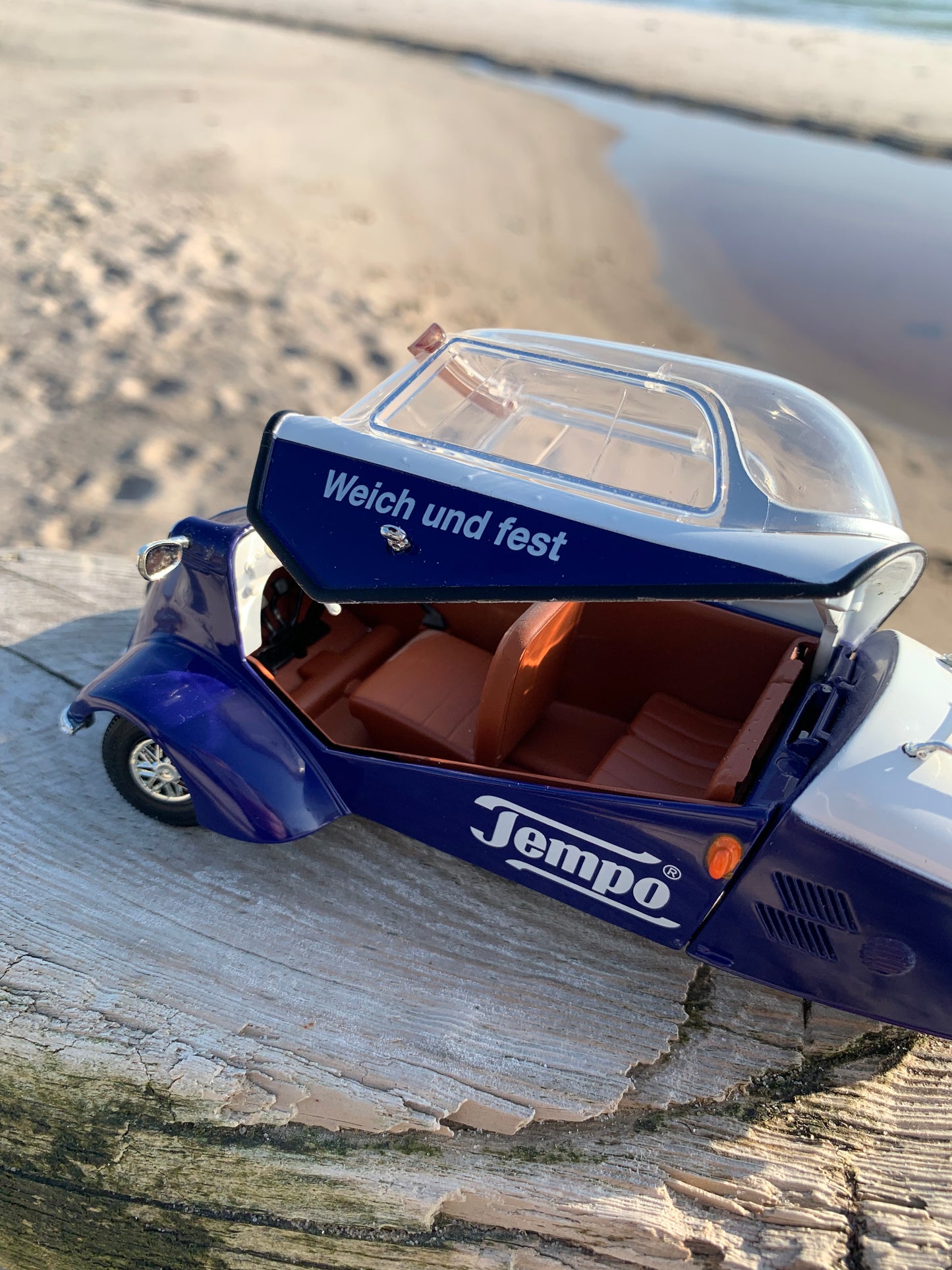 Messerschmidt kabinescooter - Blå
