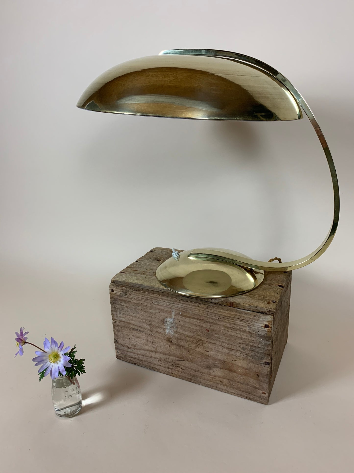 Hillebrand messinglampe