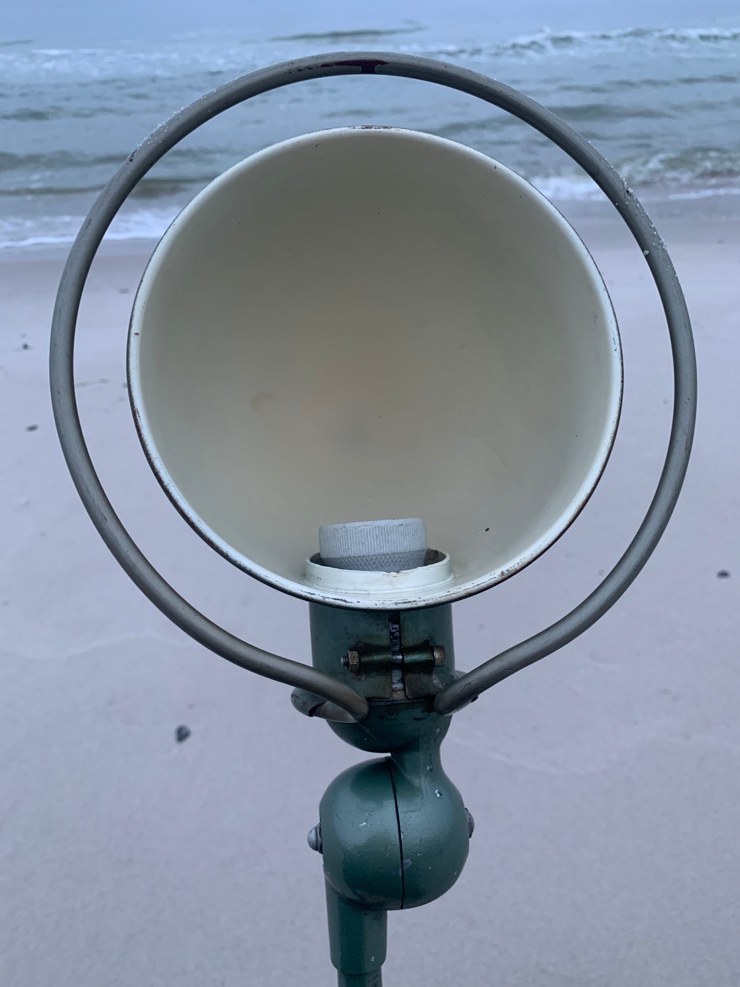 Jieldé med 2 arme og bordbeslag - Grøn