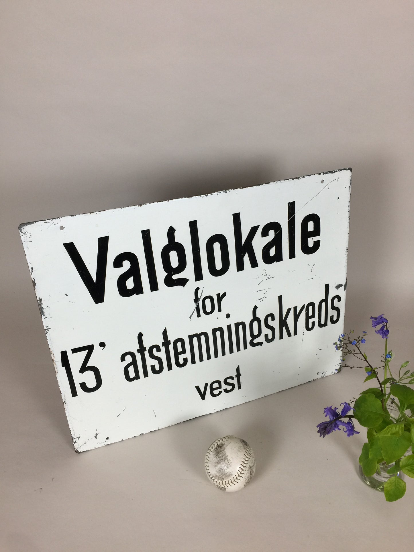 Valgskilt 13 Vest