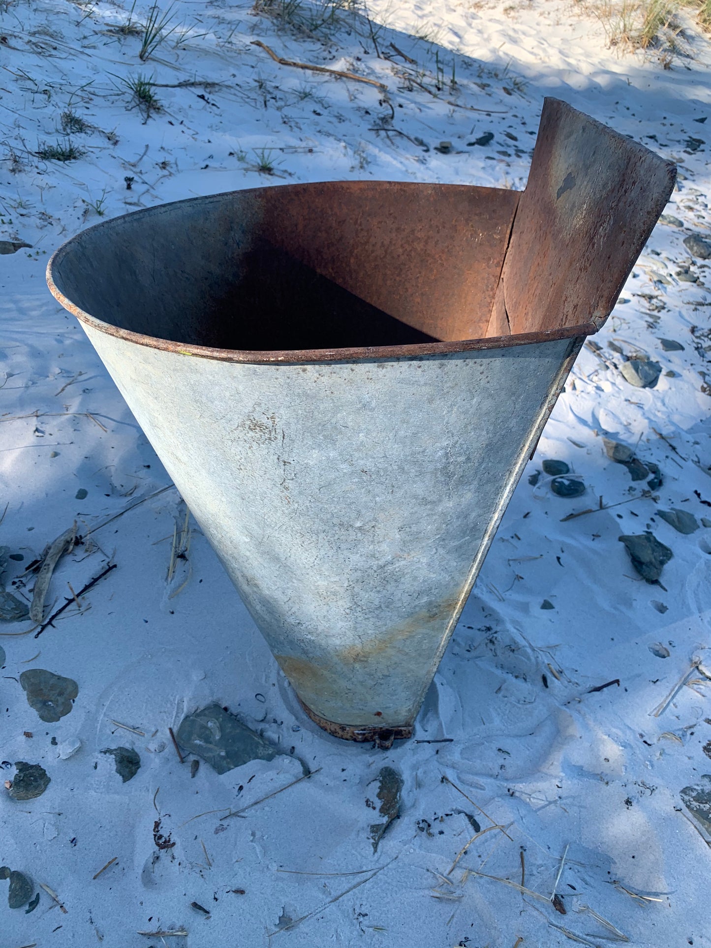Skøn og stor “spand” til drueplukning