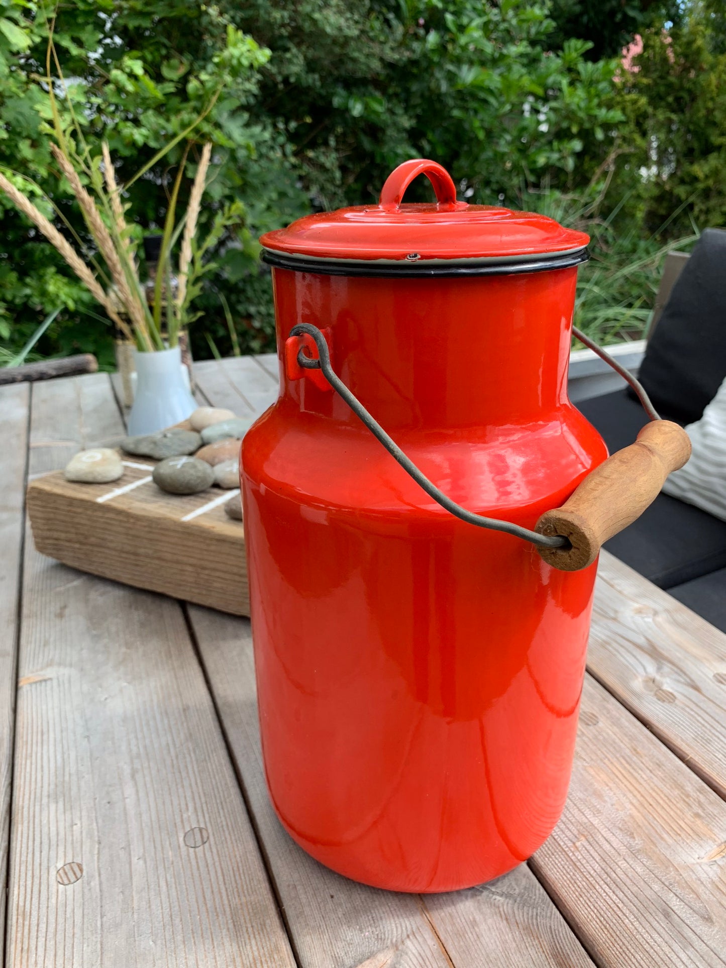 Mælkejunge i emalje (4 L)
