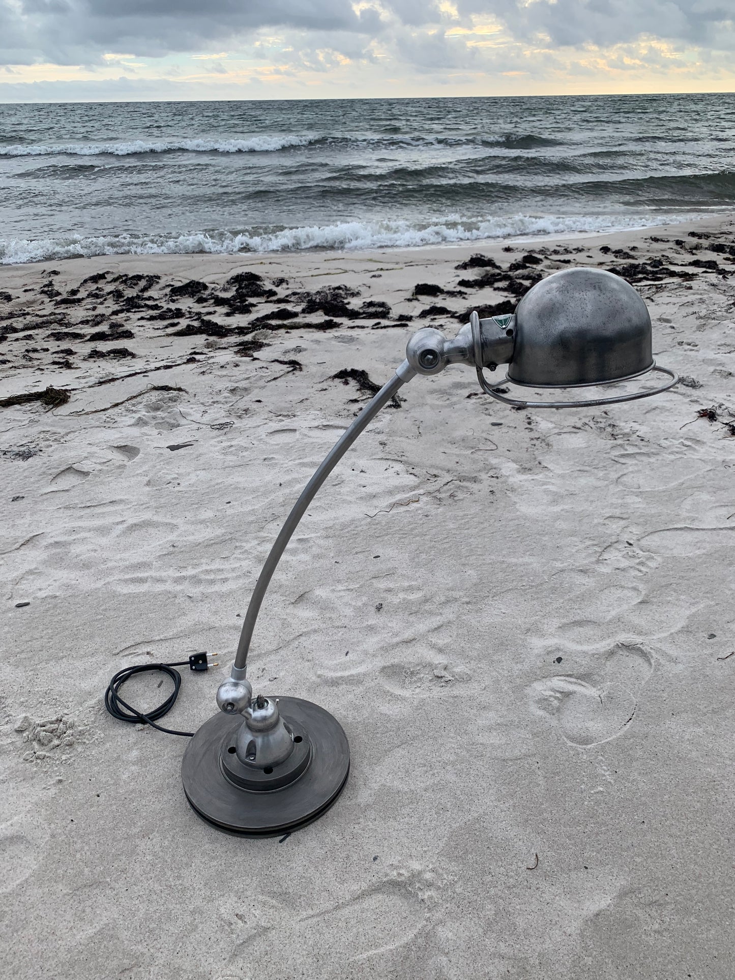 Jieldé bordlampe med buet arm