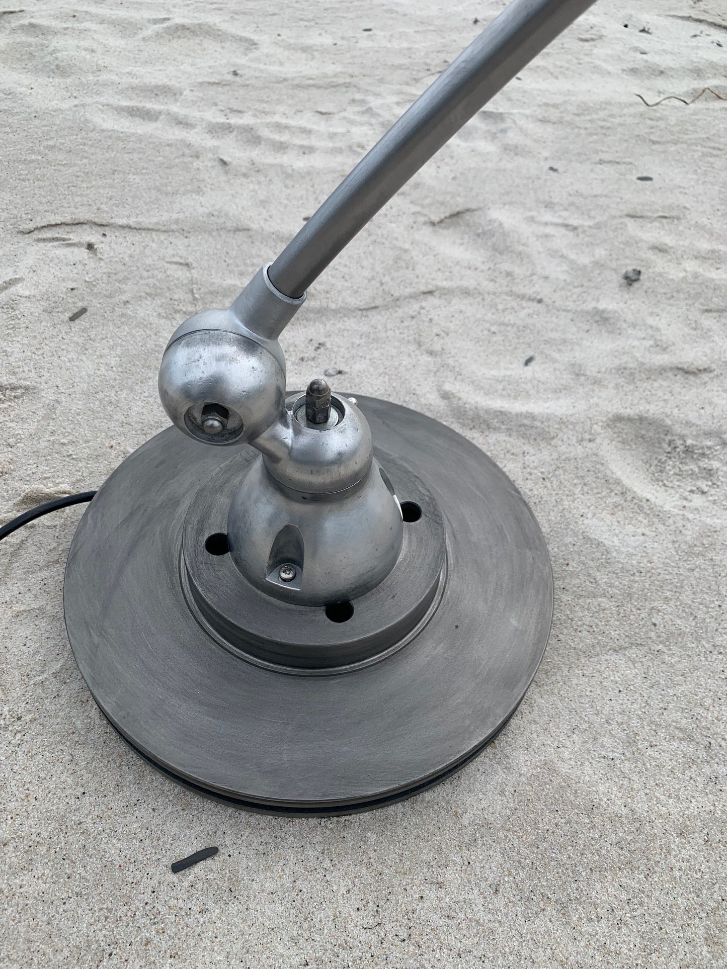 Jieldé bordlampe med buet arm