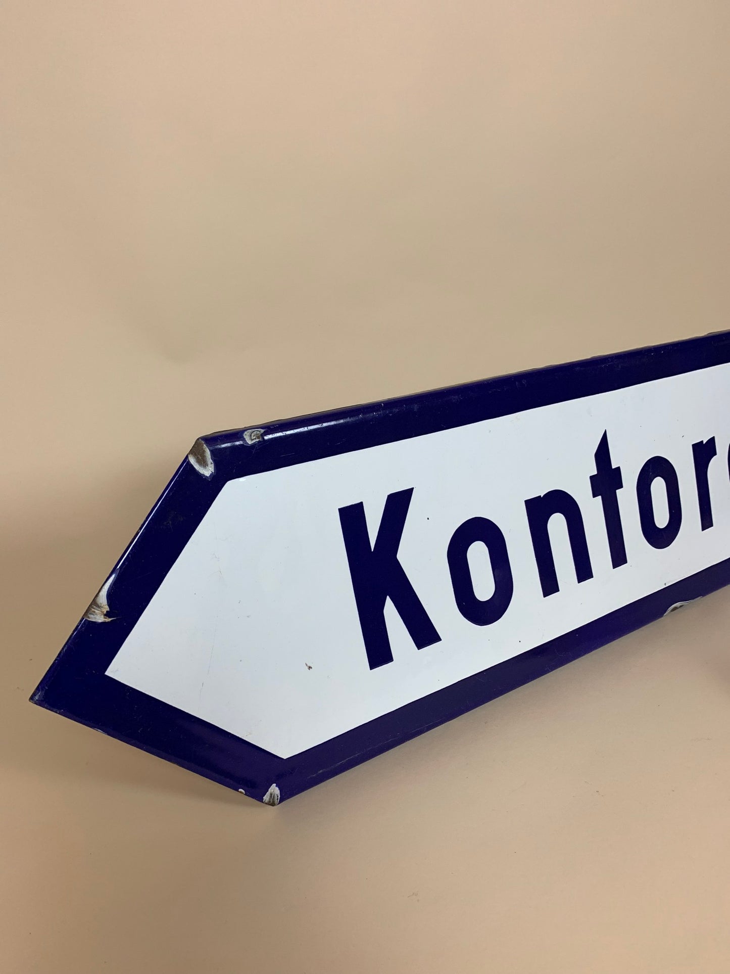 Emaljeskilt - Kontoret