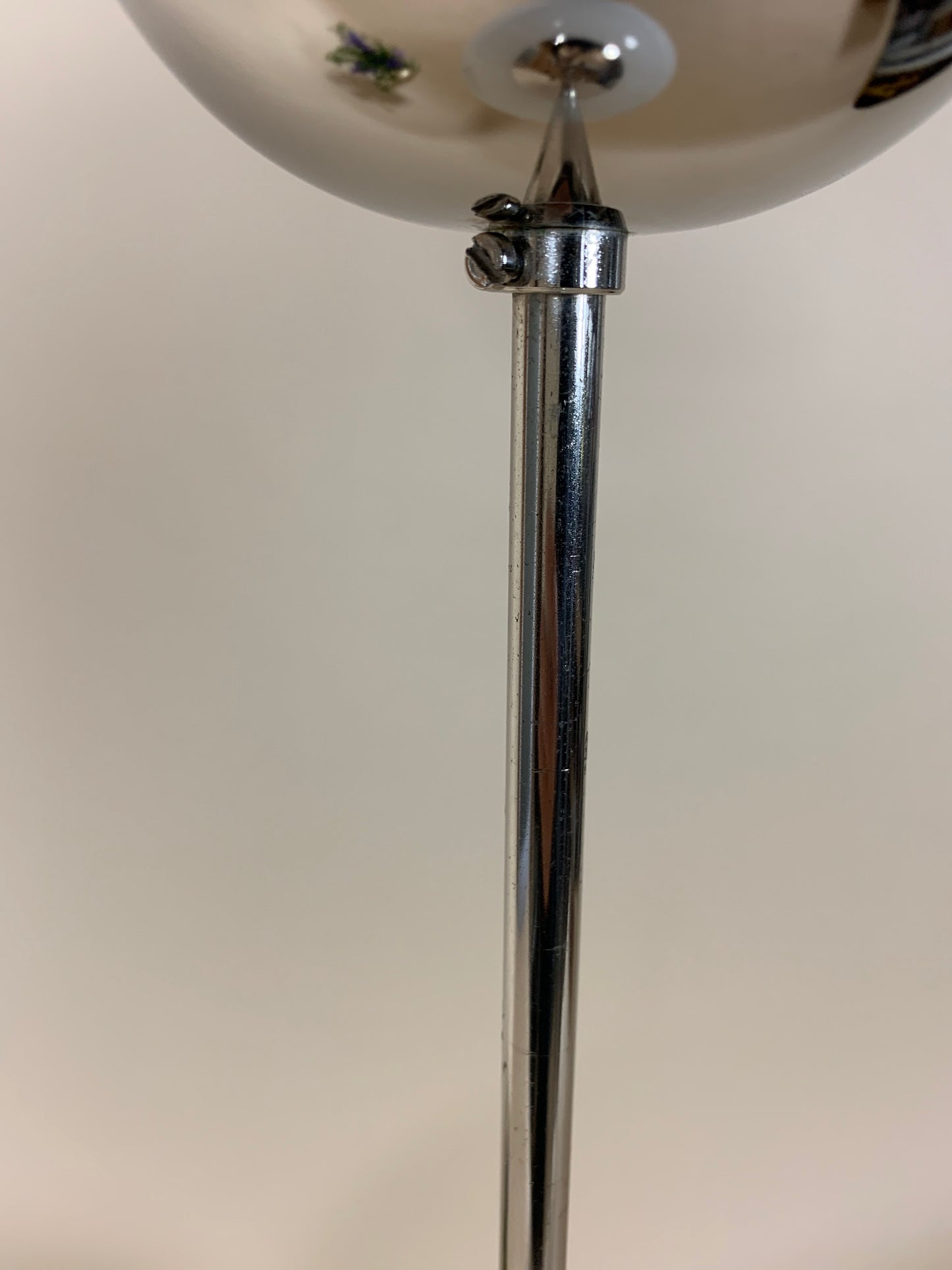 Glaskuppel lampe
