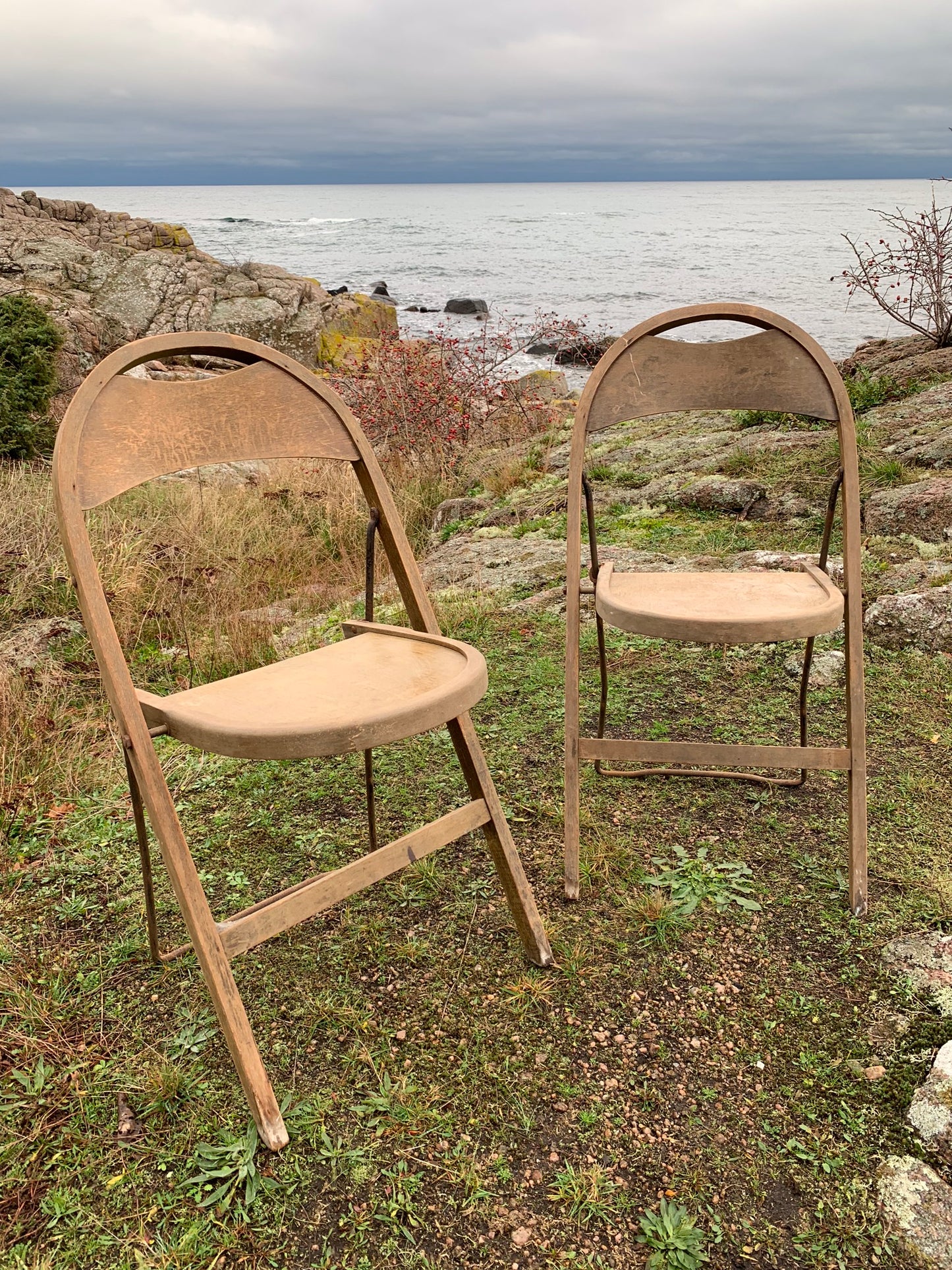 Skøn og rå klapstol - sælges enkeltvis (prisen er pr. stk.)