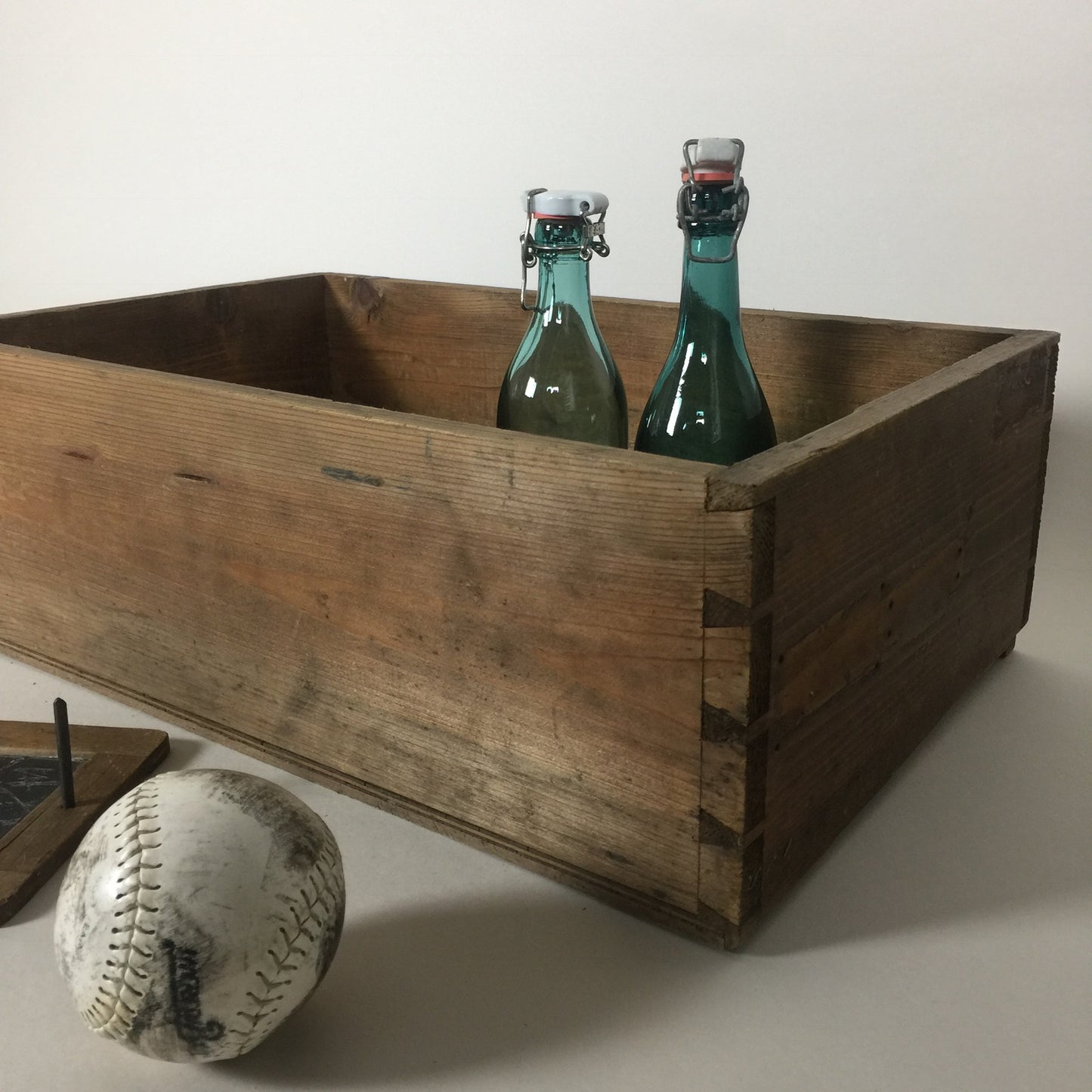 Trækasse med lækker patina