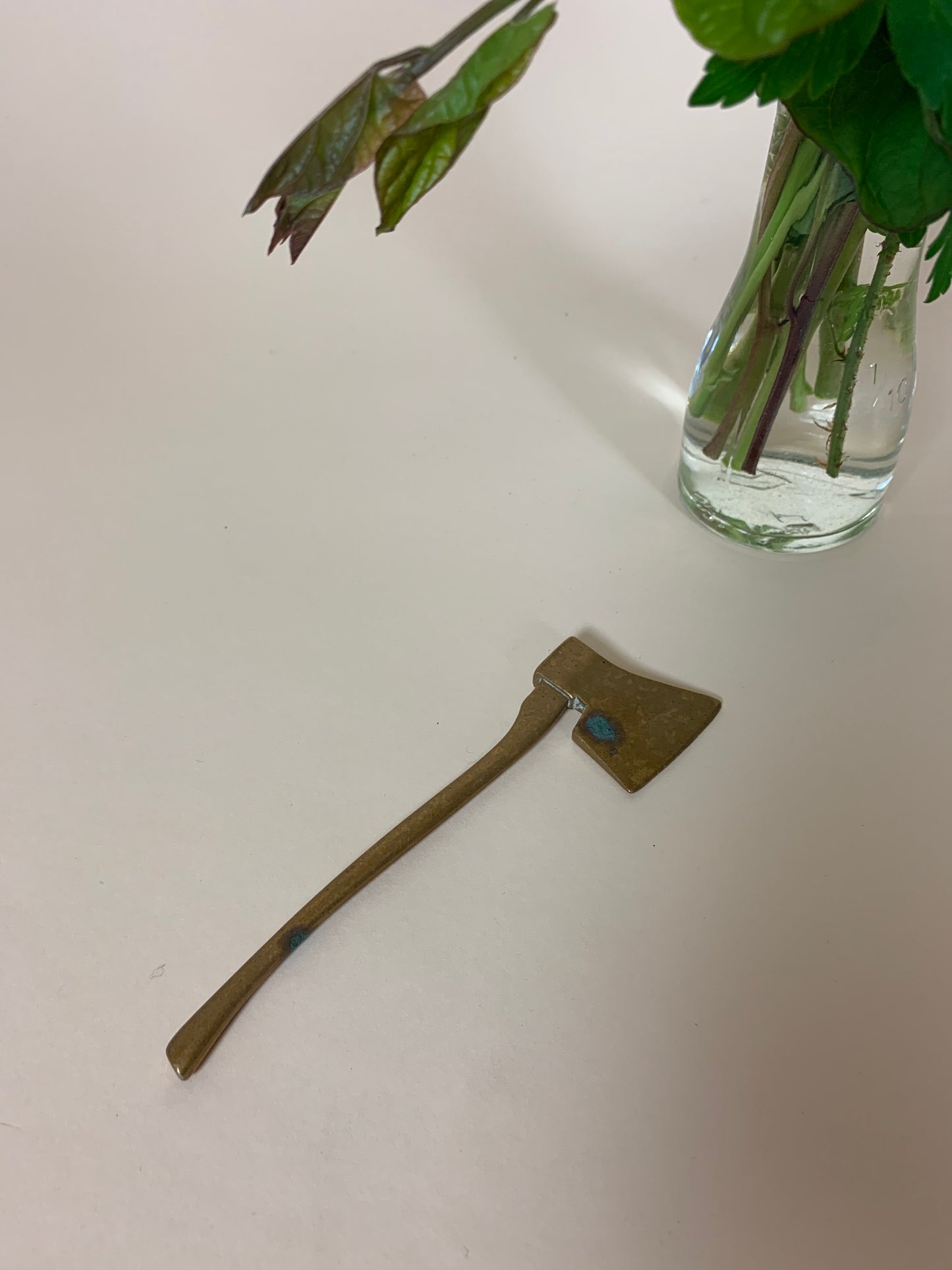 Lille messingøkse