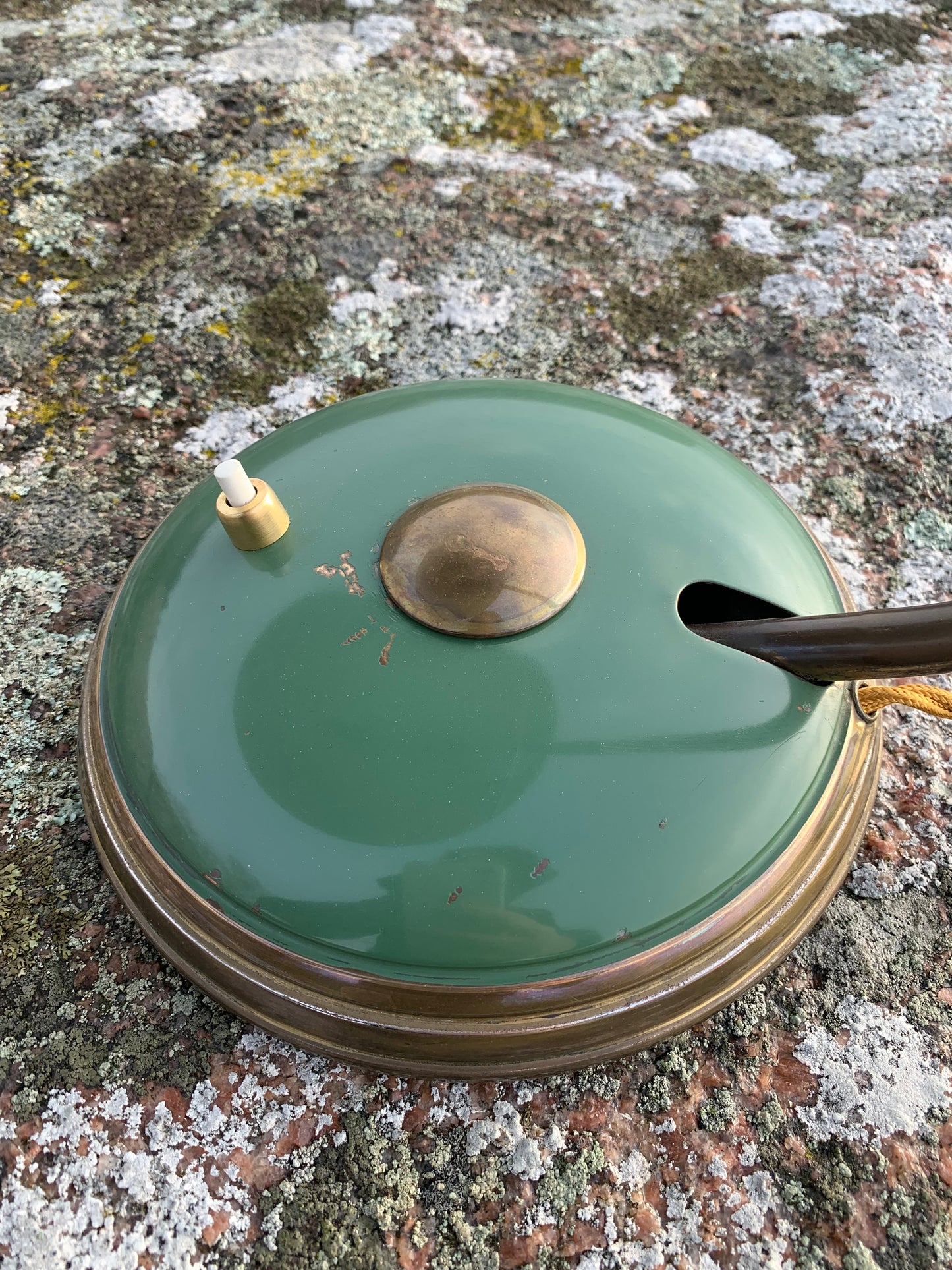 Helo - Grøn og messing