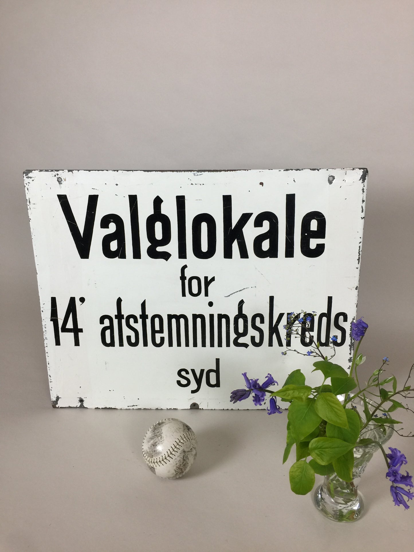 Valgskilt 14 Syd