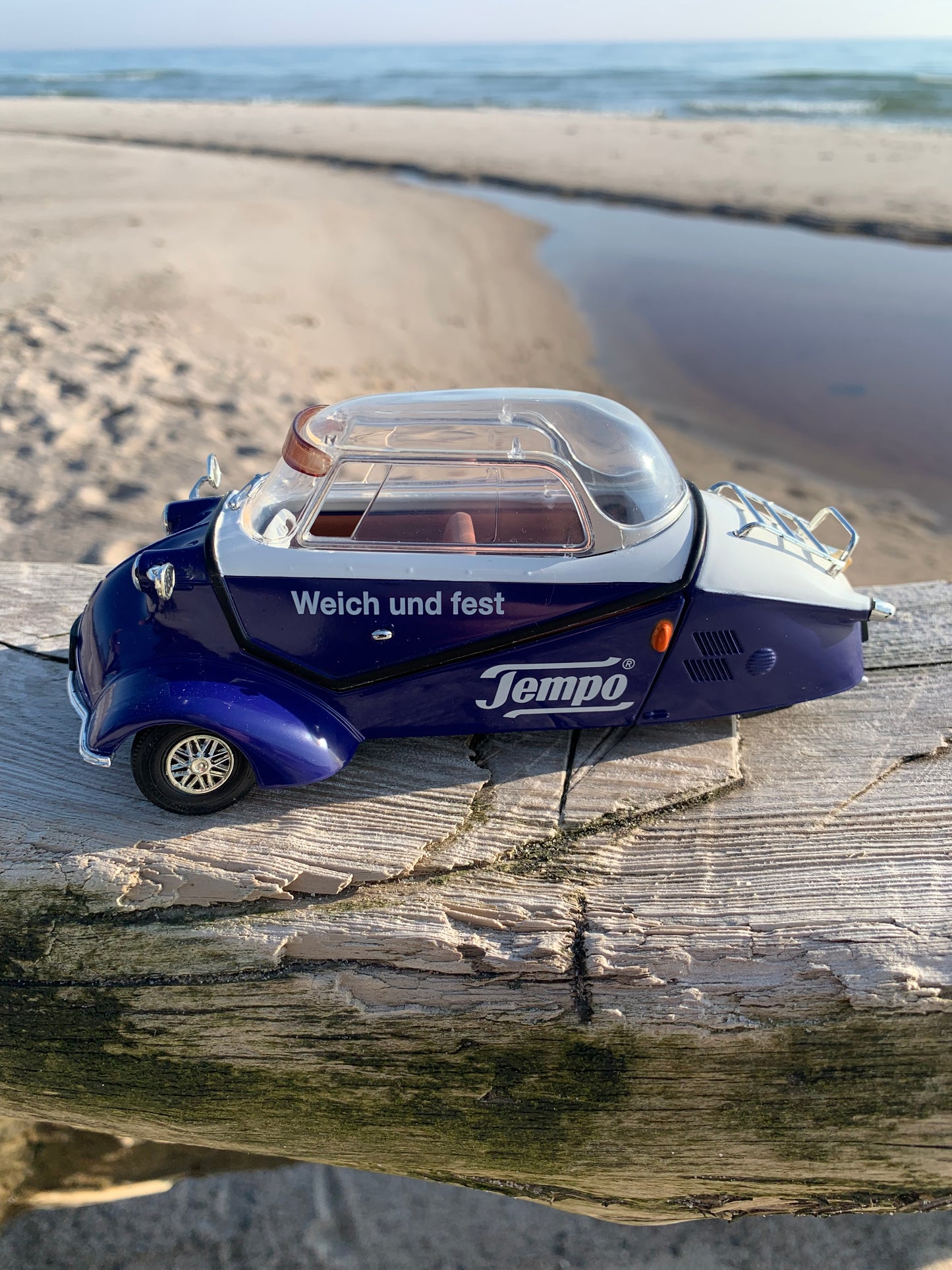 Messerschmidt kabinescooter - Blå