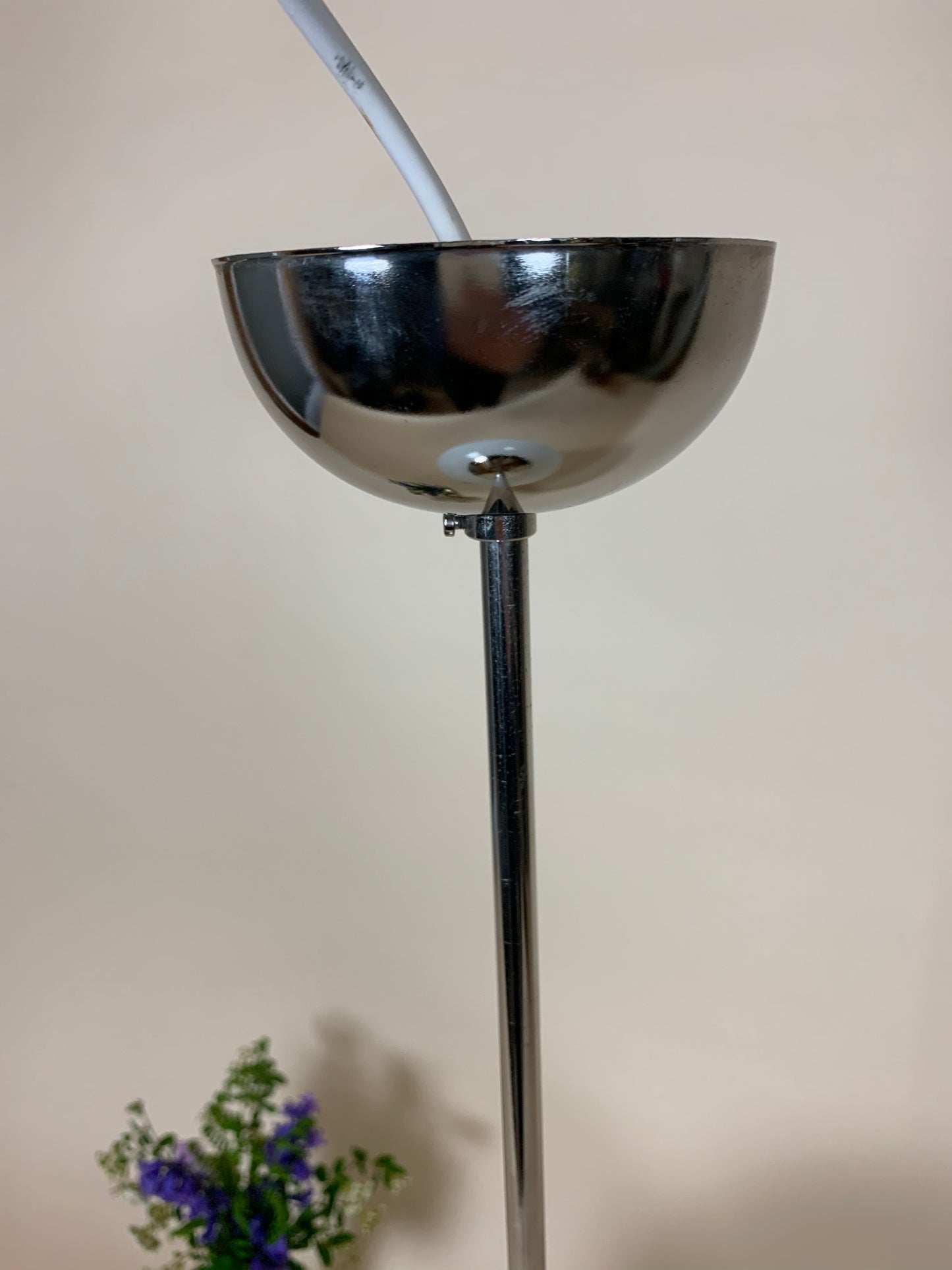Glaskuppel lampe