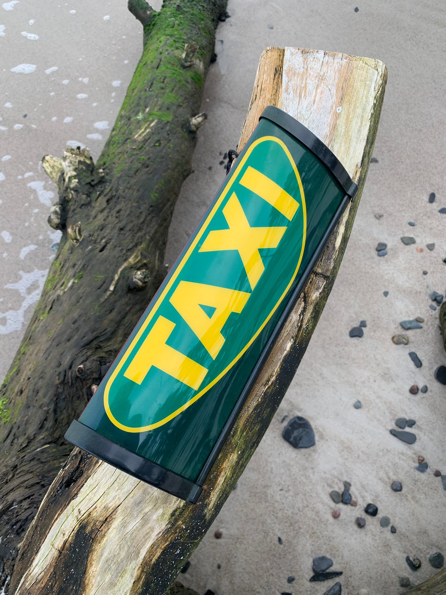 Taxi lysskilt