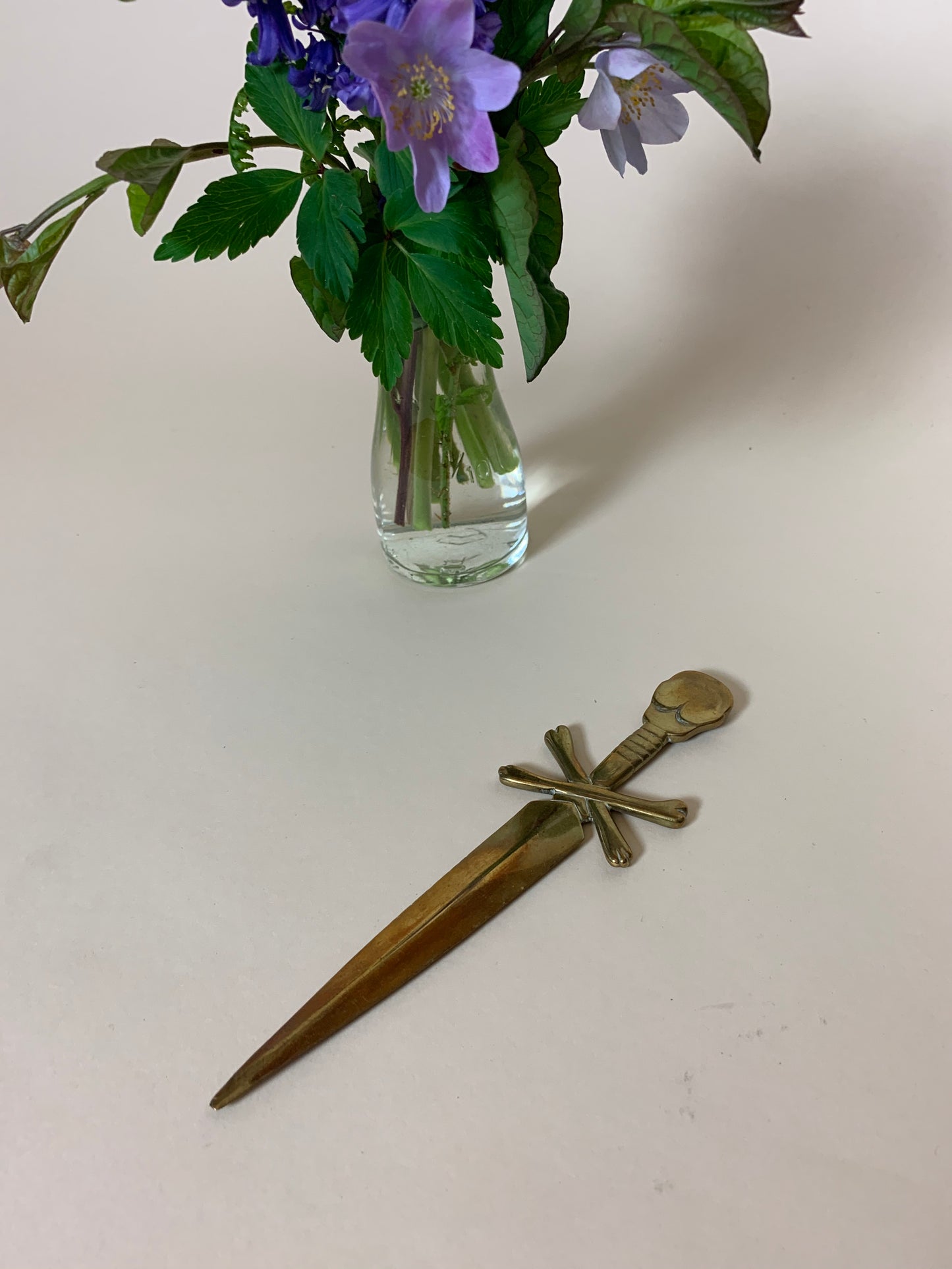 Brevåbner i messing