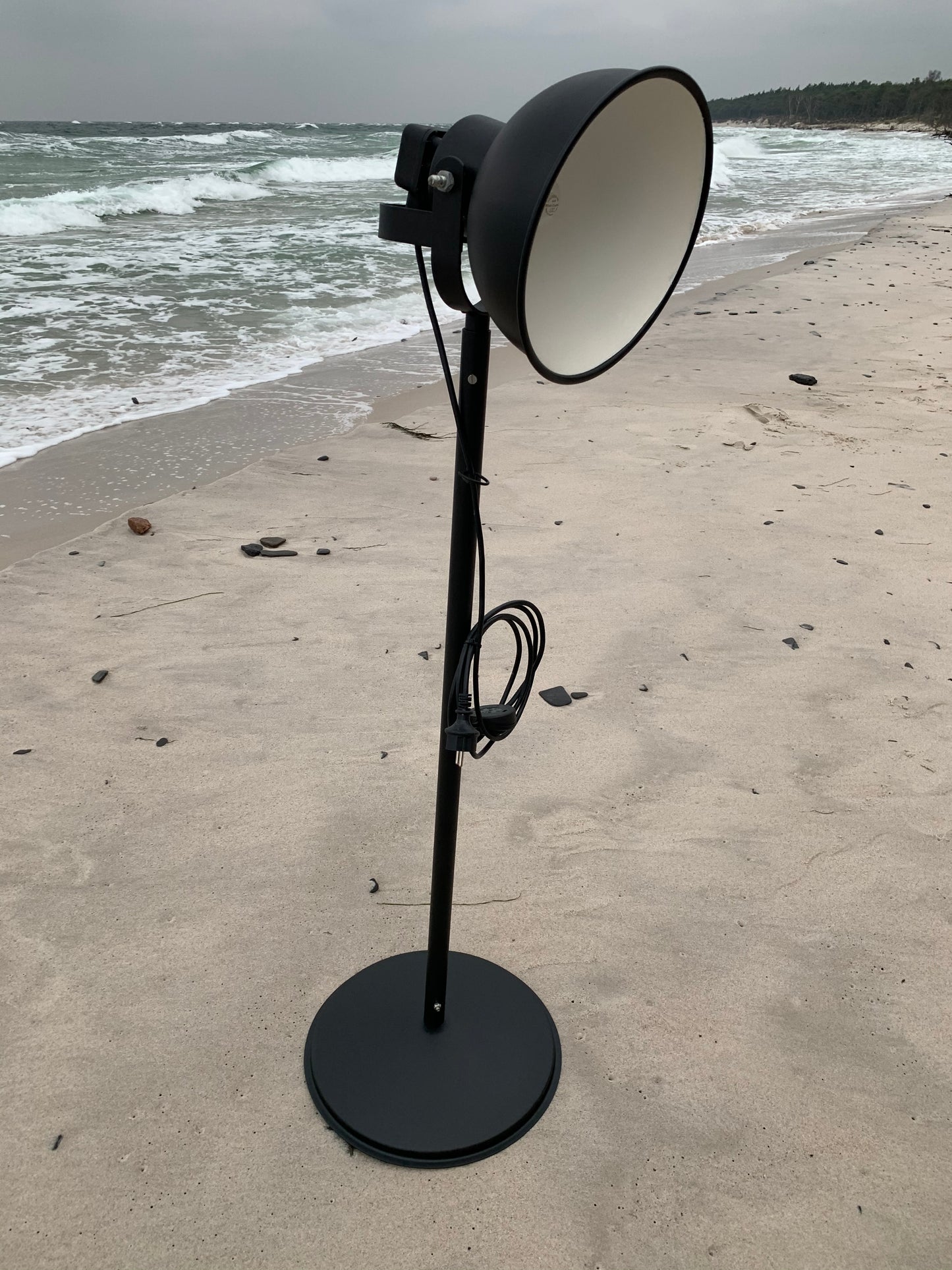 Industriel gulvlampe