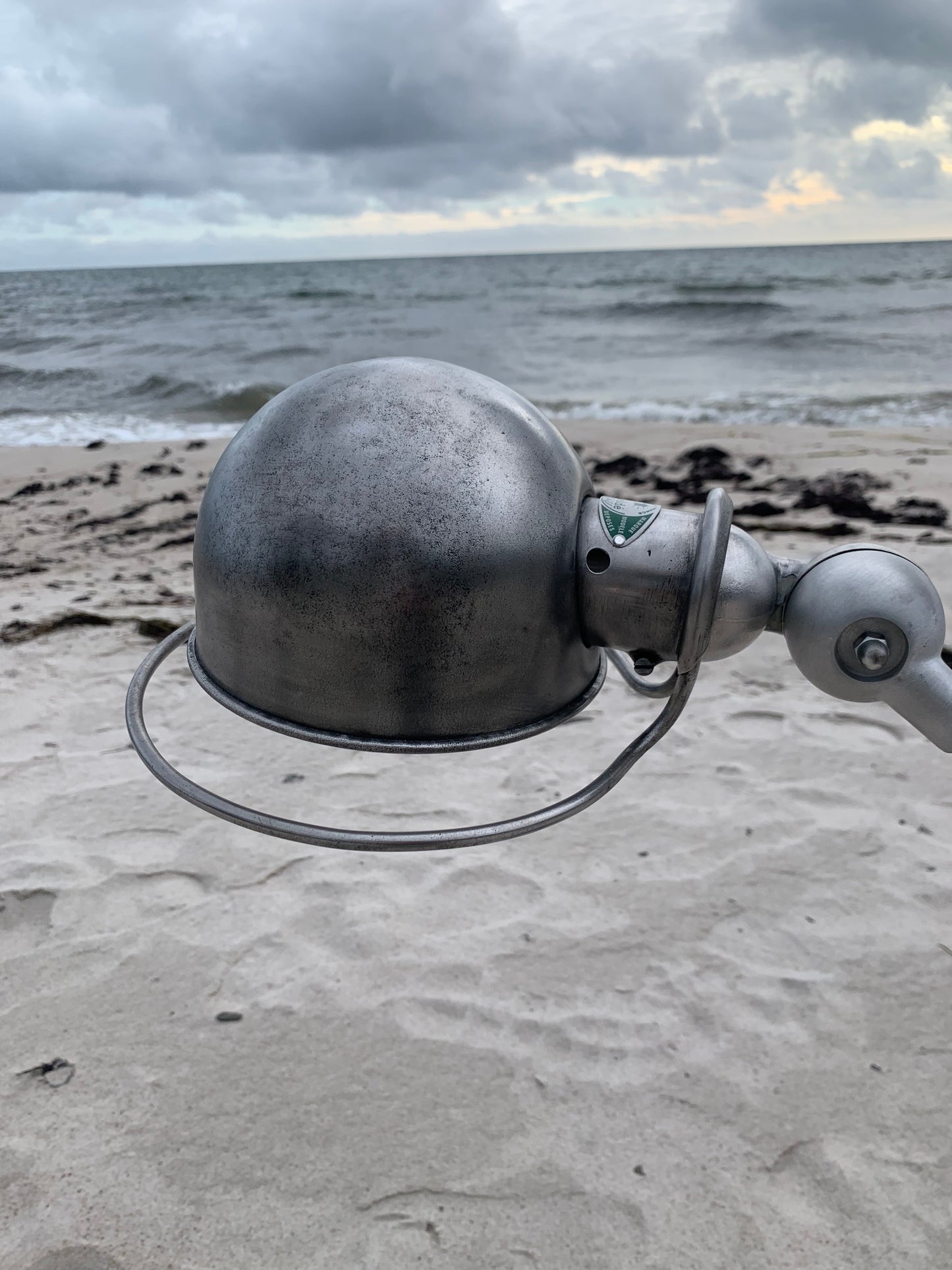 Jieldé bordlampe med buet arm