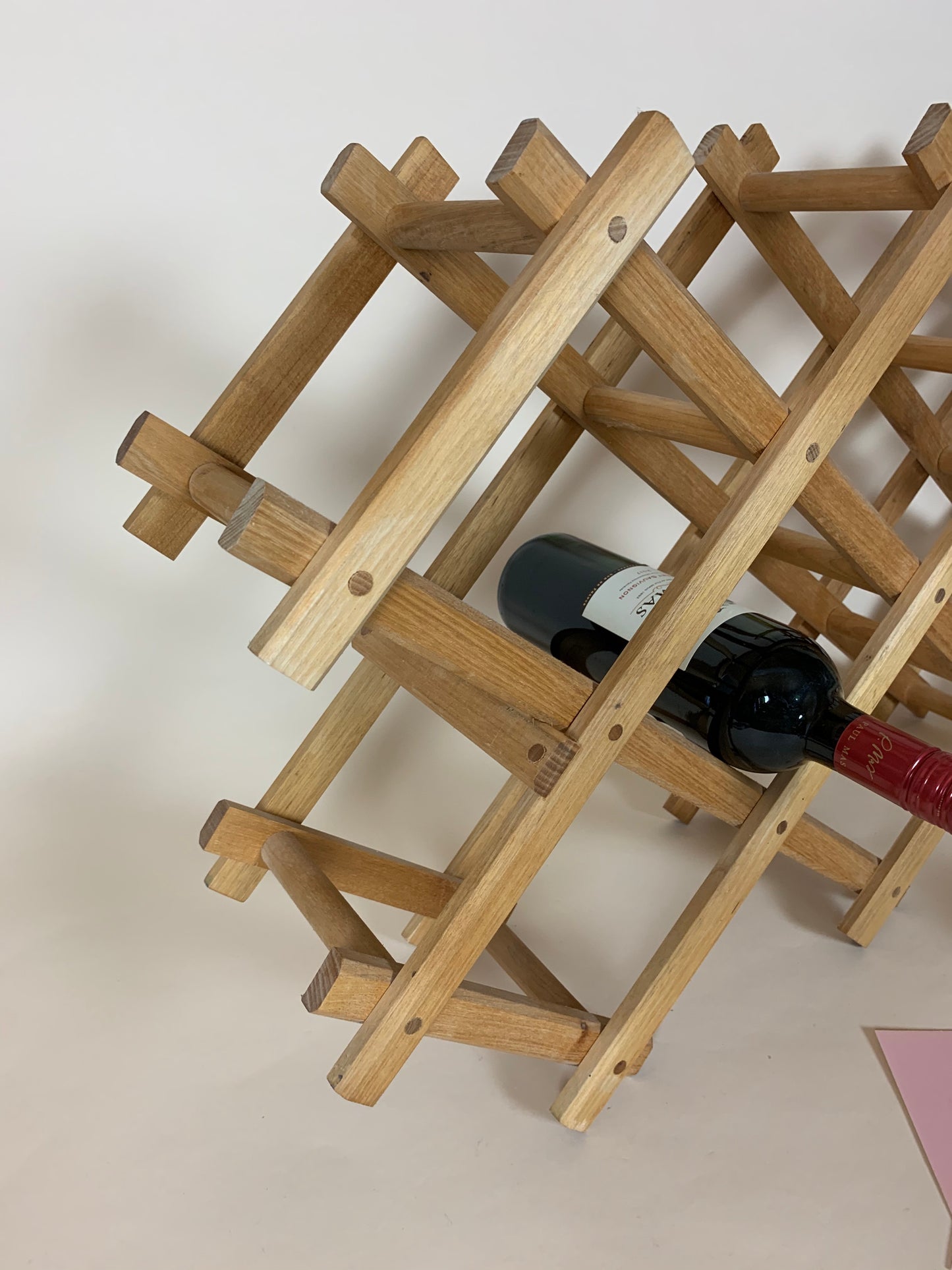 Vinreol i træ