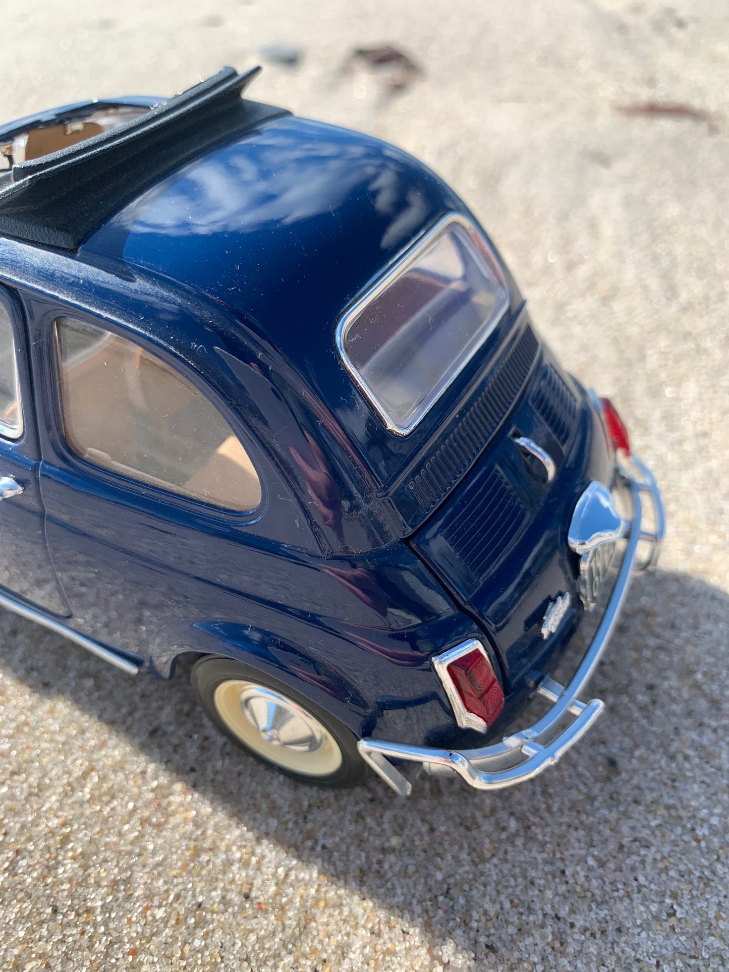 FIAT 500 - Blå