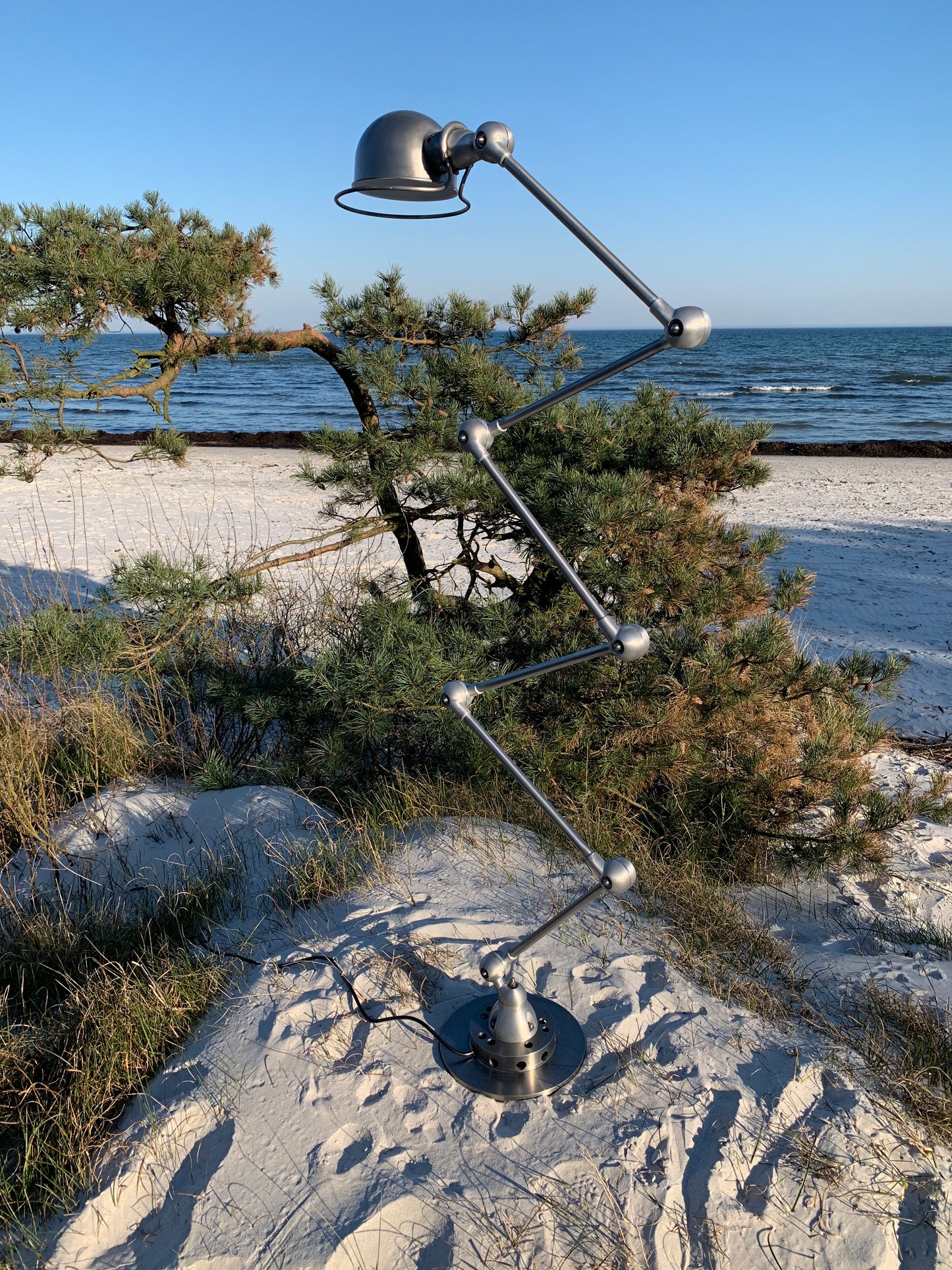 Smuk Jieldé gulvlampe med 6 arme