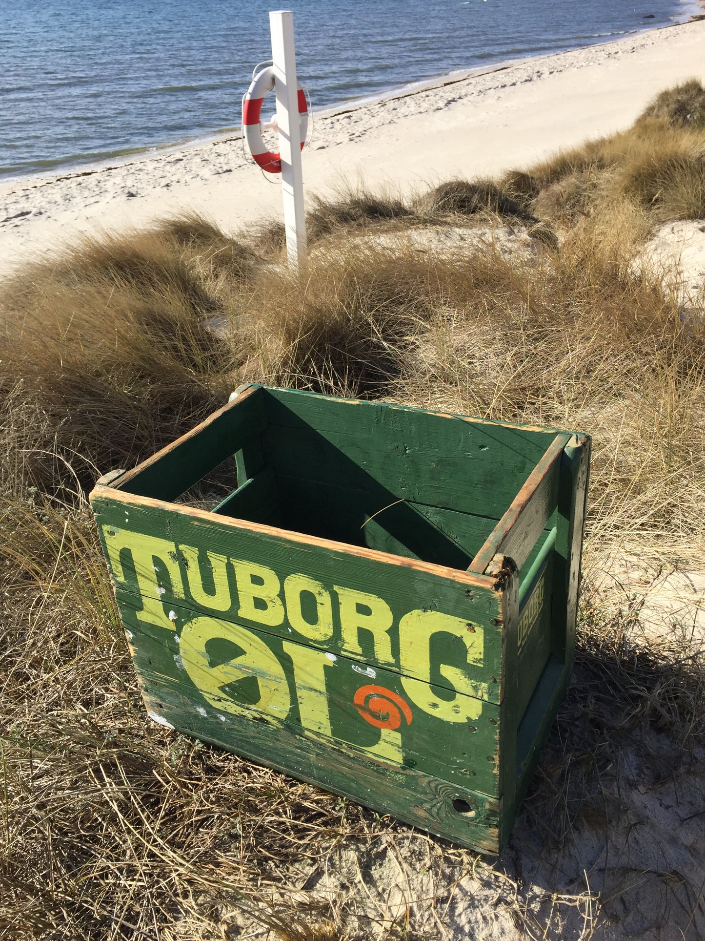 Ølkasse fra Tuborg