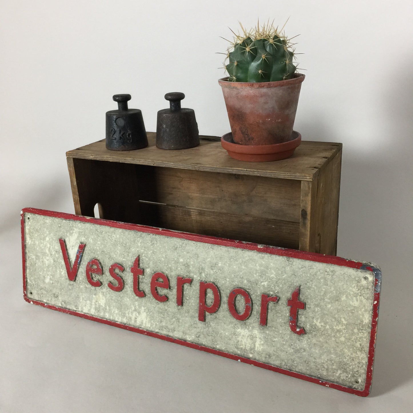 Vejskilt fra Vesterport