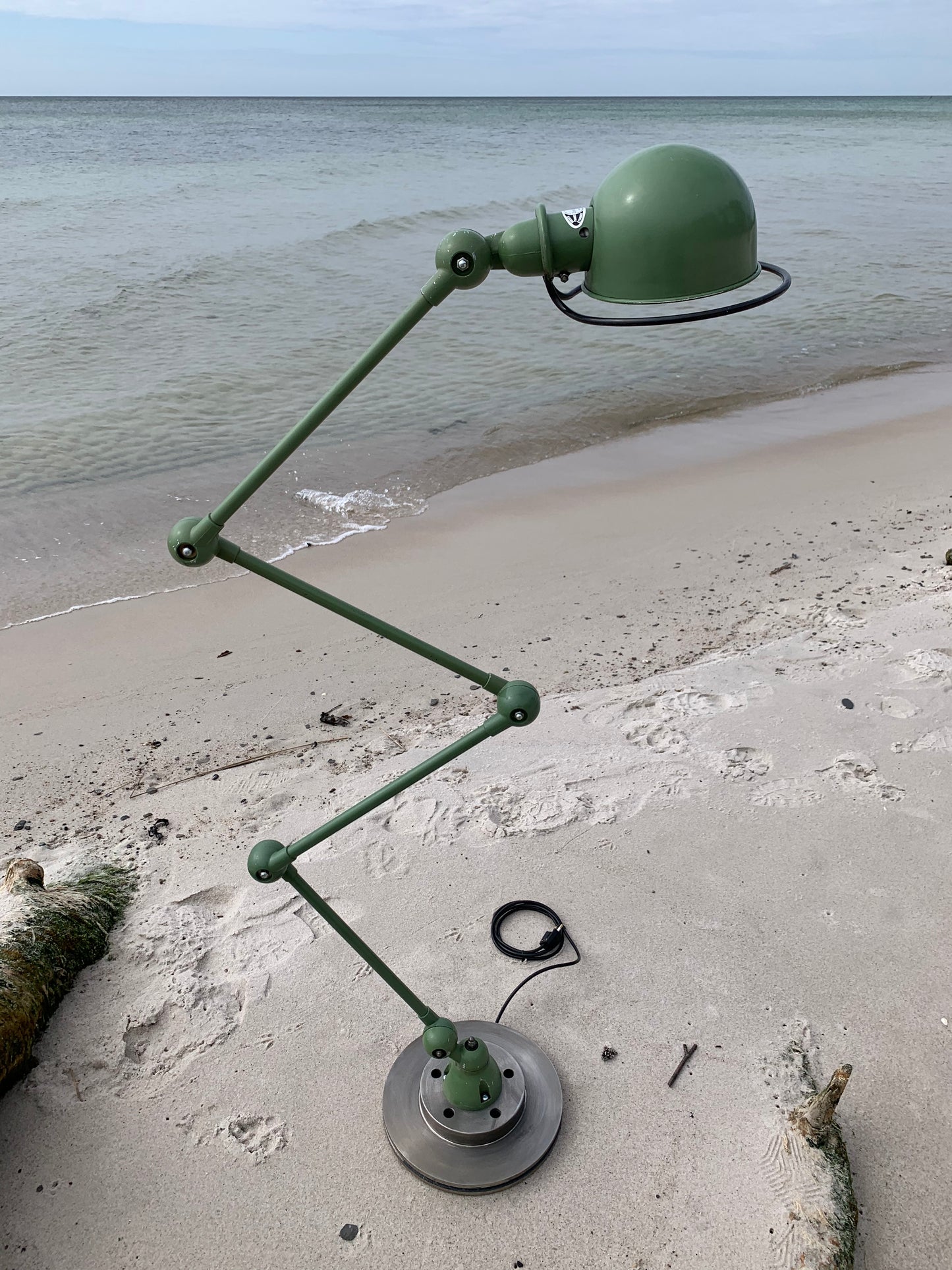 Jieldé gulvlampe med 4 arme - Grøn