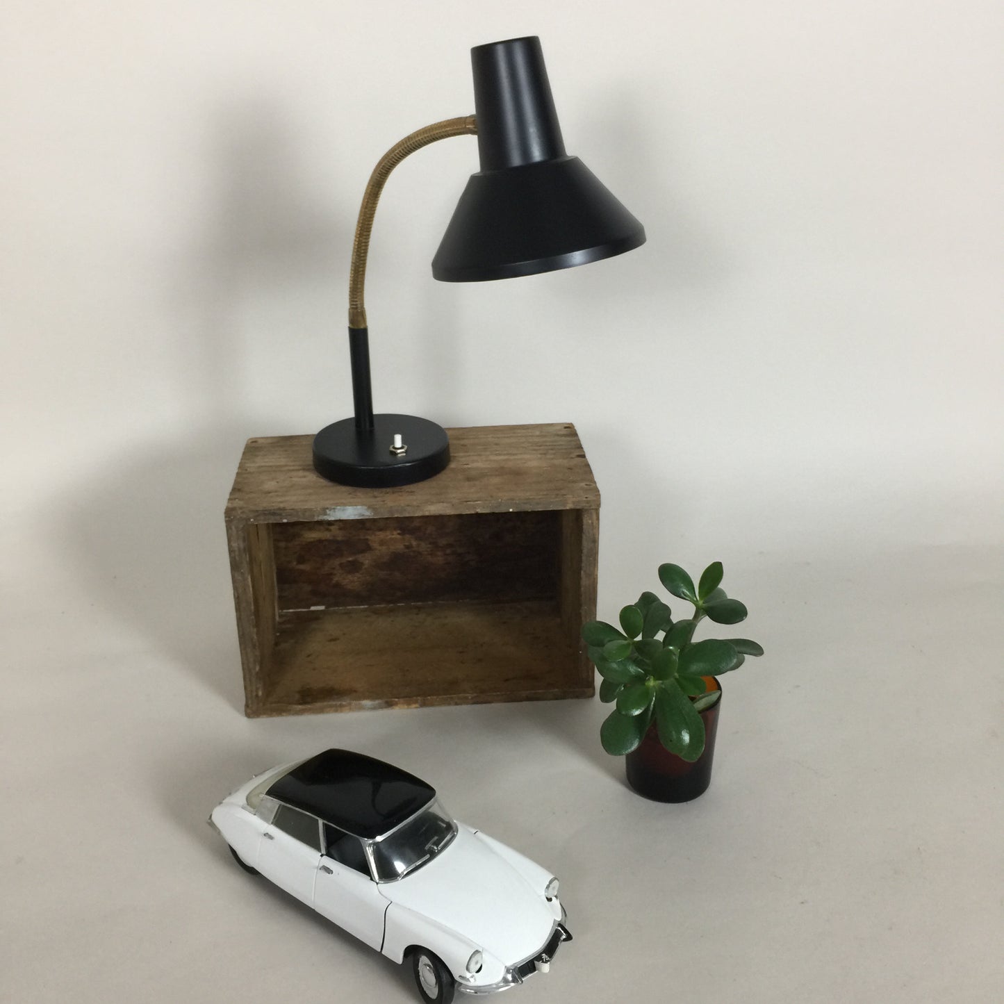 Lækker Tysk bordlampe med flexarm