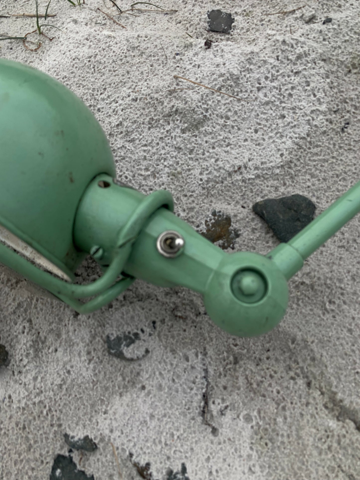 Jieldé væg/loft med 2 arme - Lys grøn