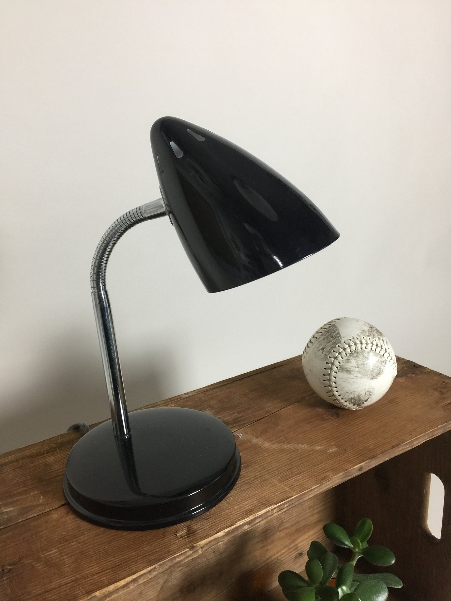 Bordlampe med flexarm