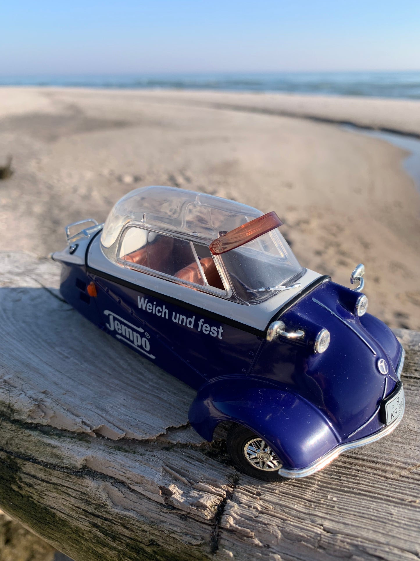 Messerschmidt kabinescooter - Blå