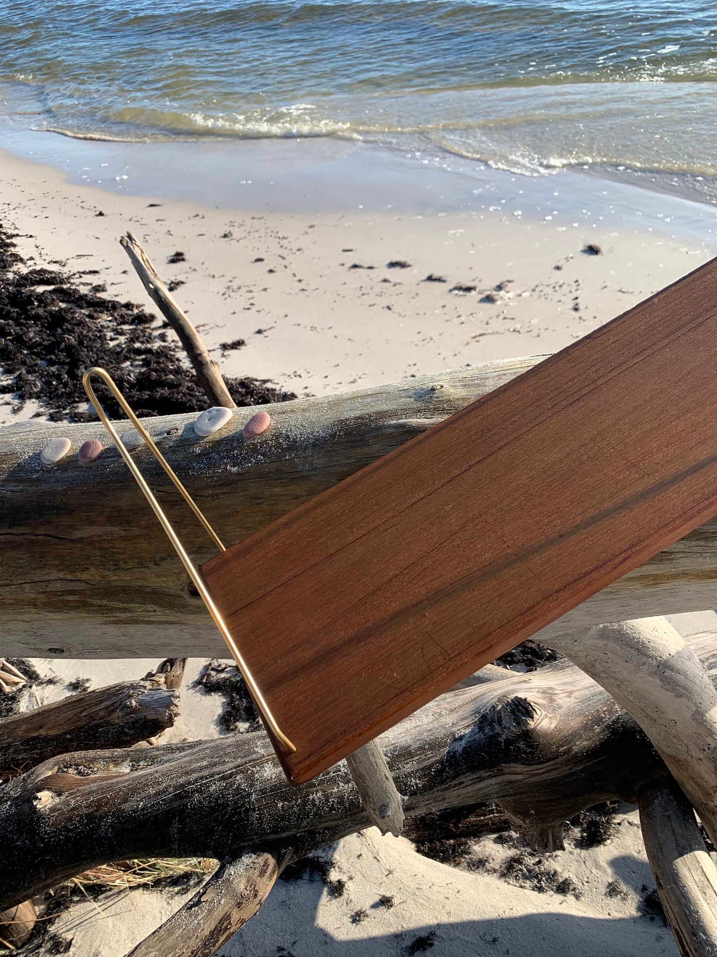 Hylde i teak