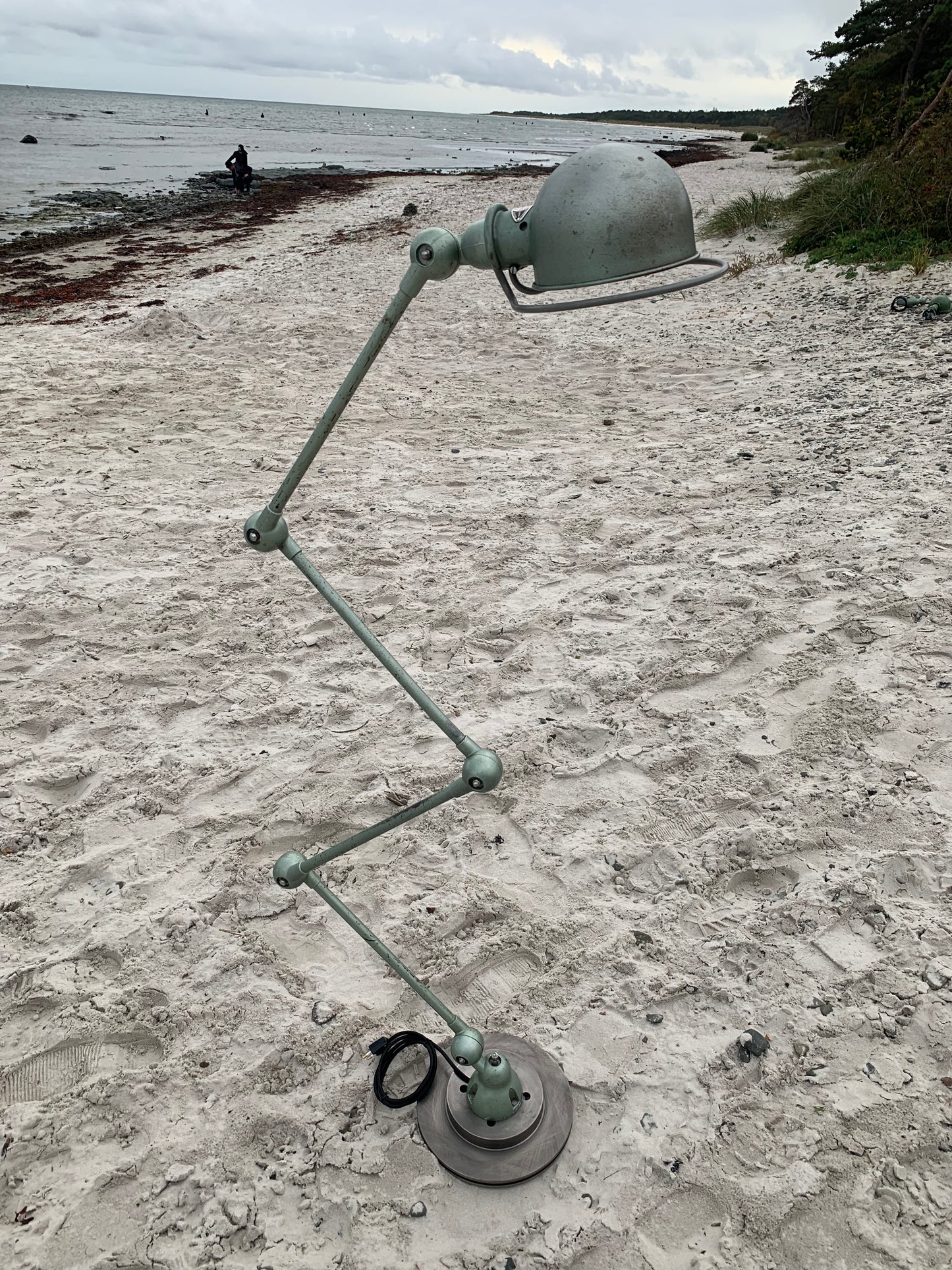 Jieldé gulvlampe med 4 arme - Grøn
