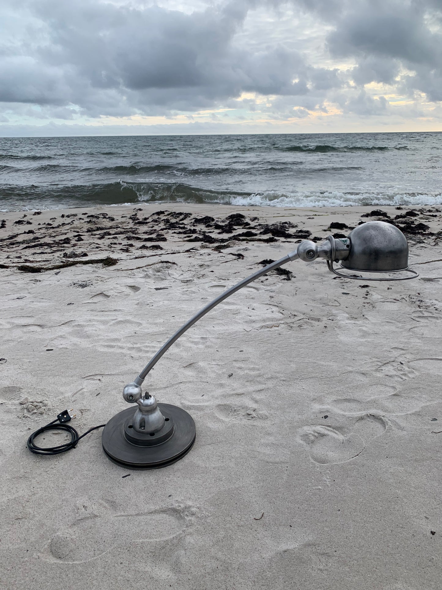 Jieldé bordlampe med buet arm