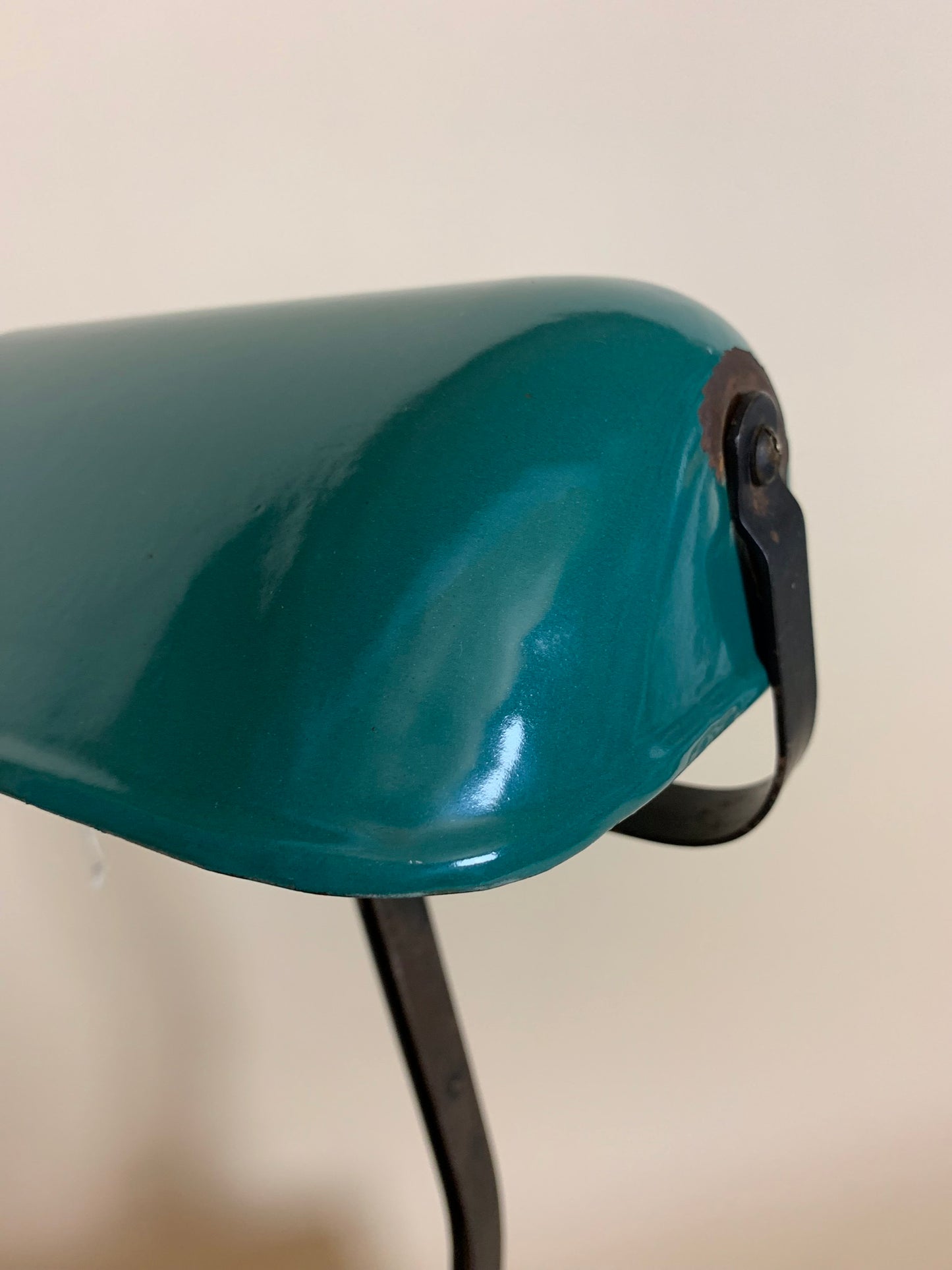 Gammel Erpe skrivebordslampe fra Belgien