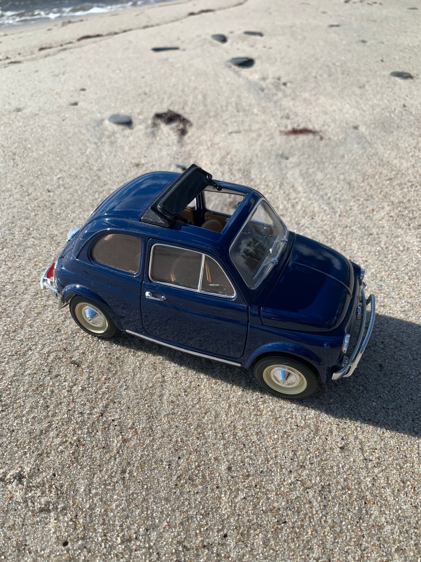 FIAT 500 - Blå
