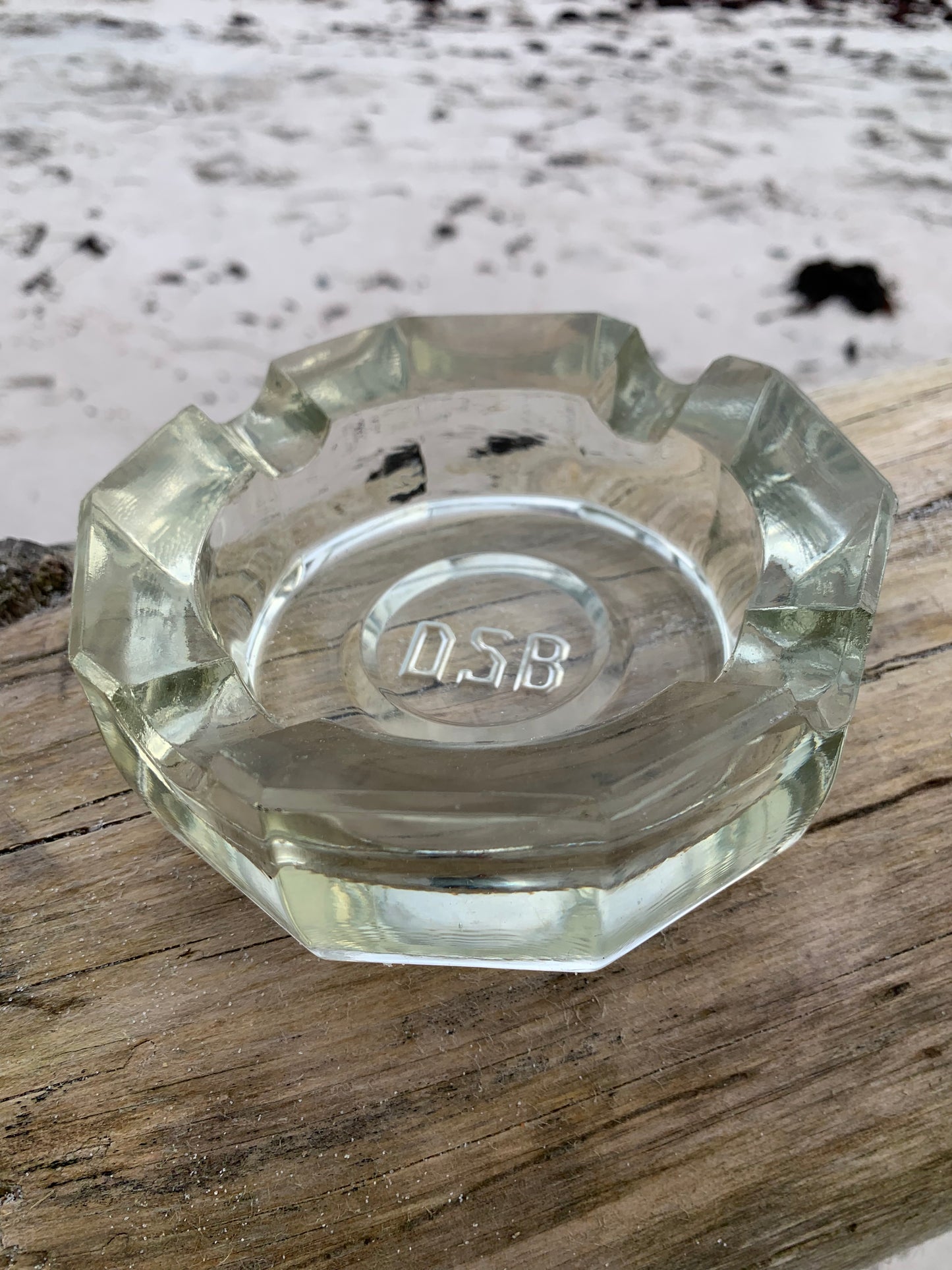 DSB askebæger i glas