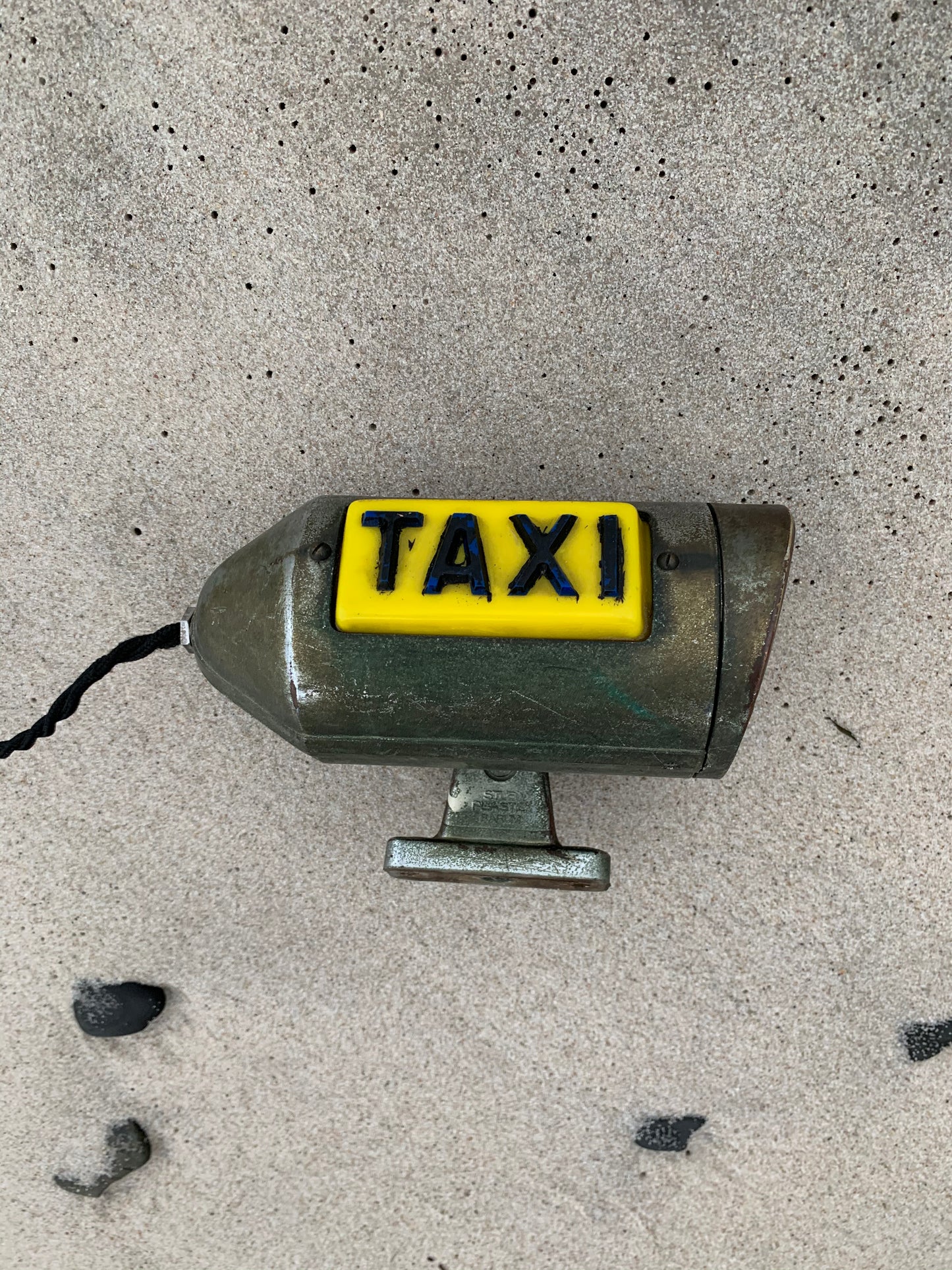 Taxi lysskilt